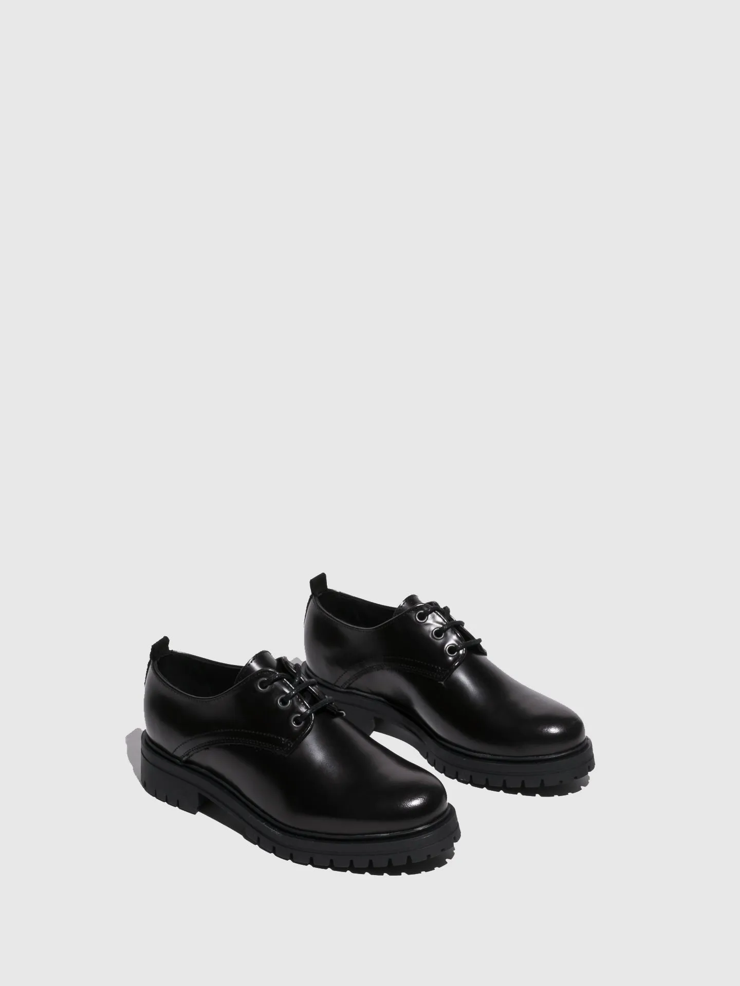 Black Appliqués Shoes