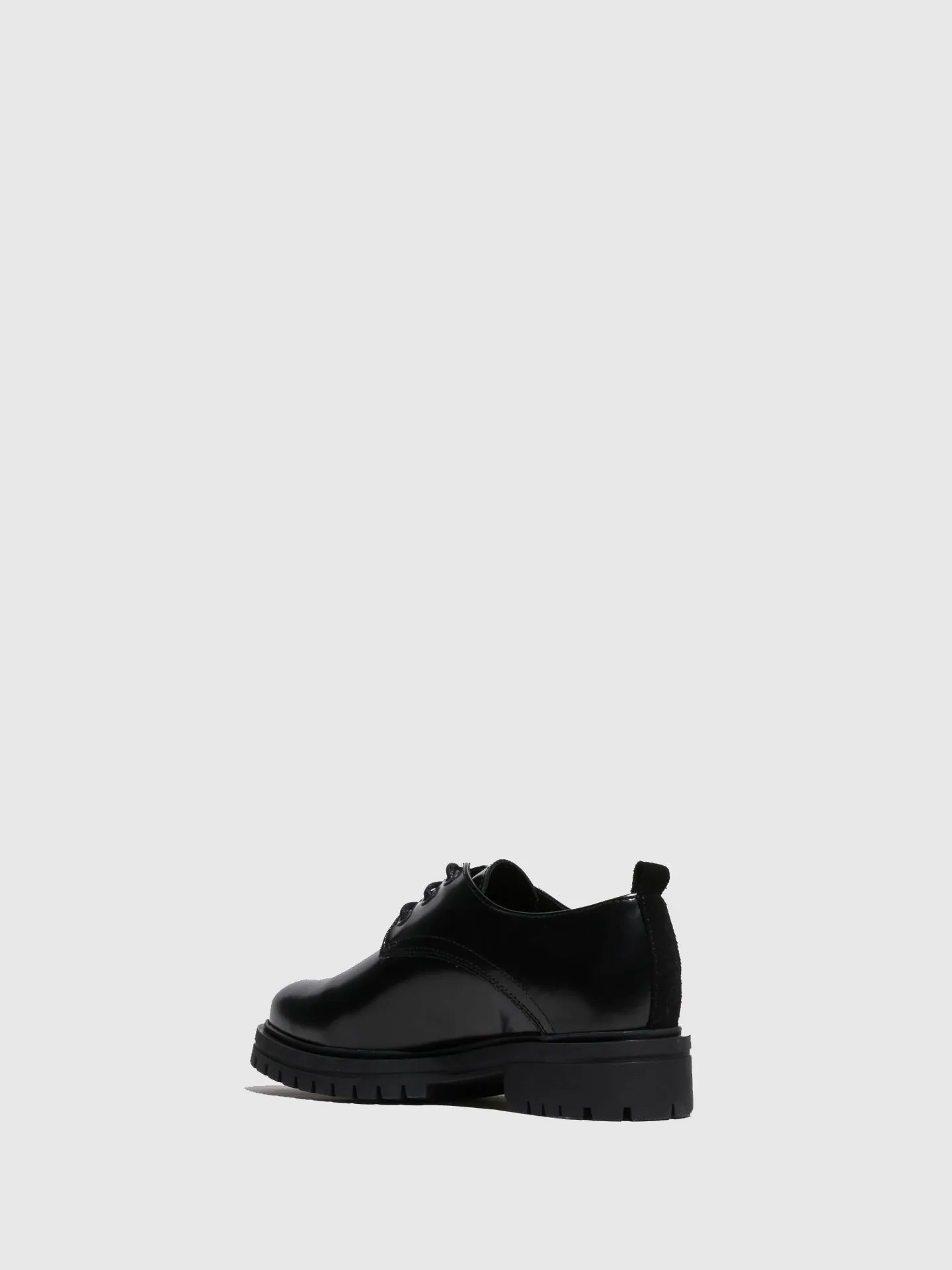 Black Appliqués Shoes