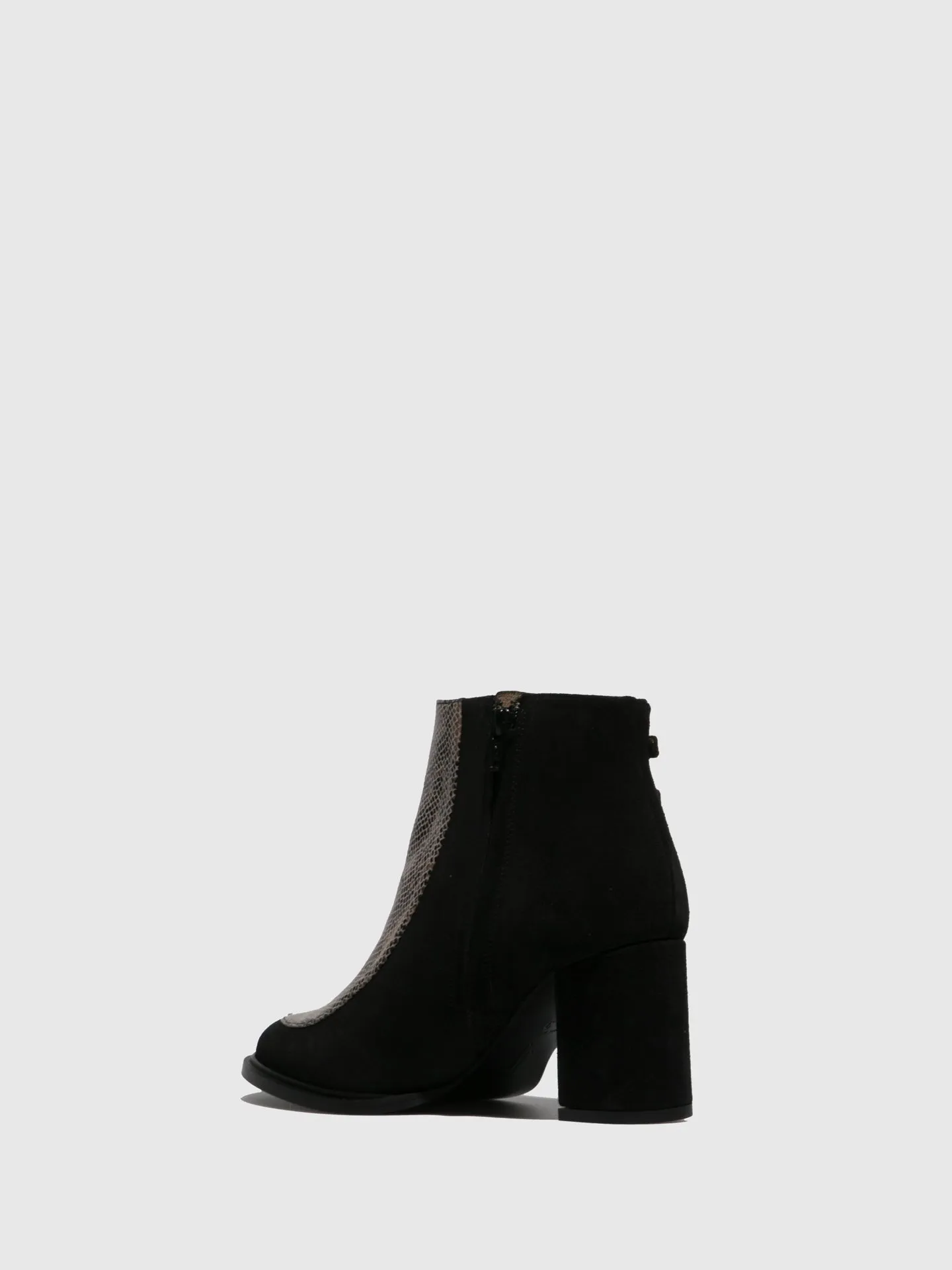 Black Buckle Boots