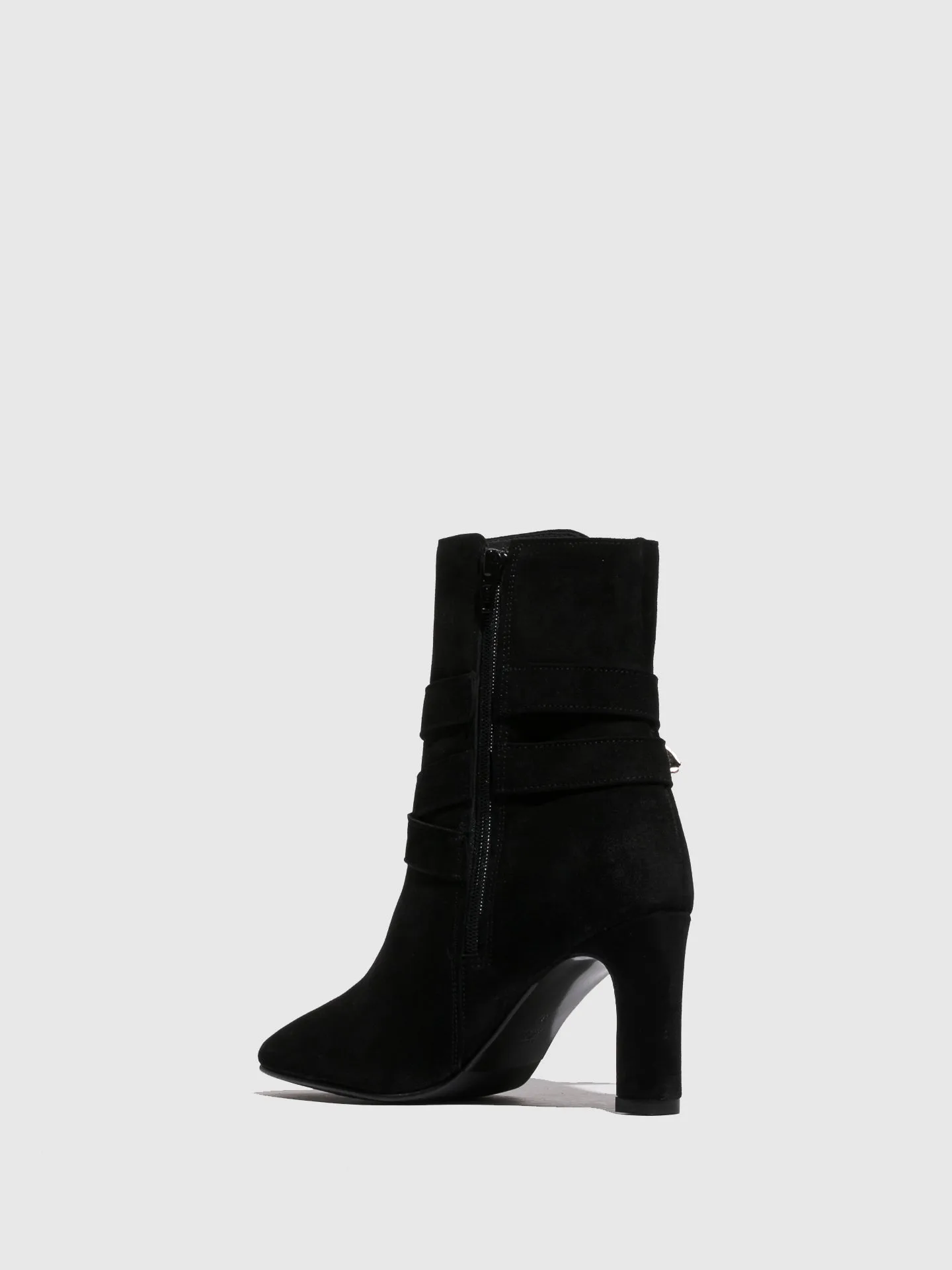 Black Buckle Boots