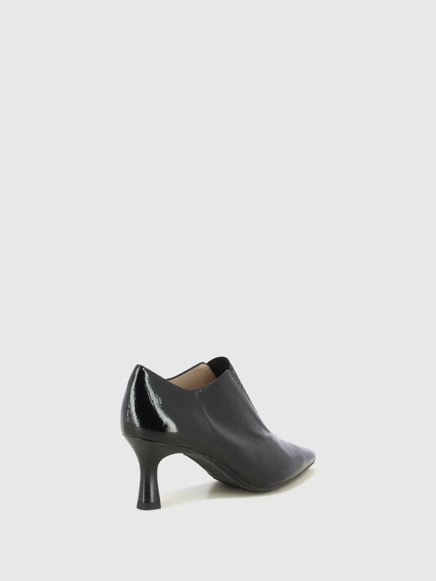 Black Elasticated Ankle Boots