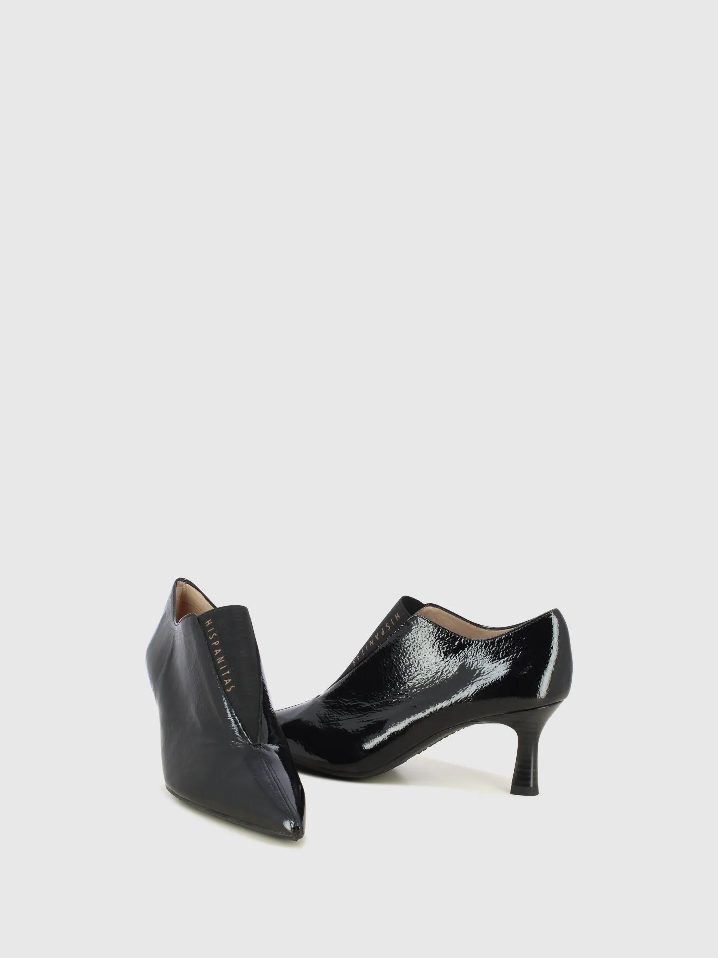 Black Elasticated Ankle Boots
