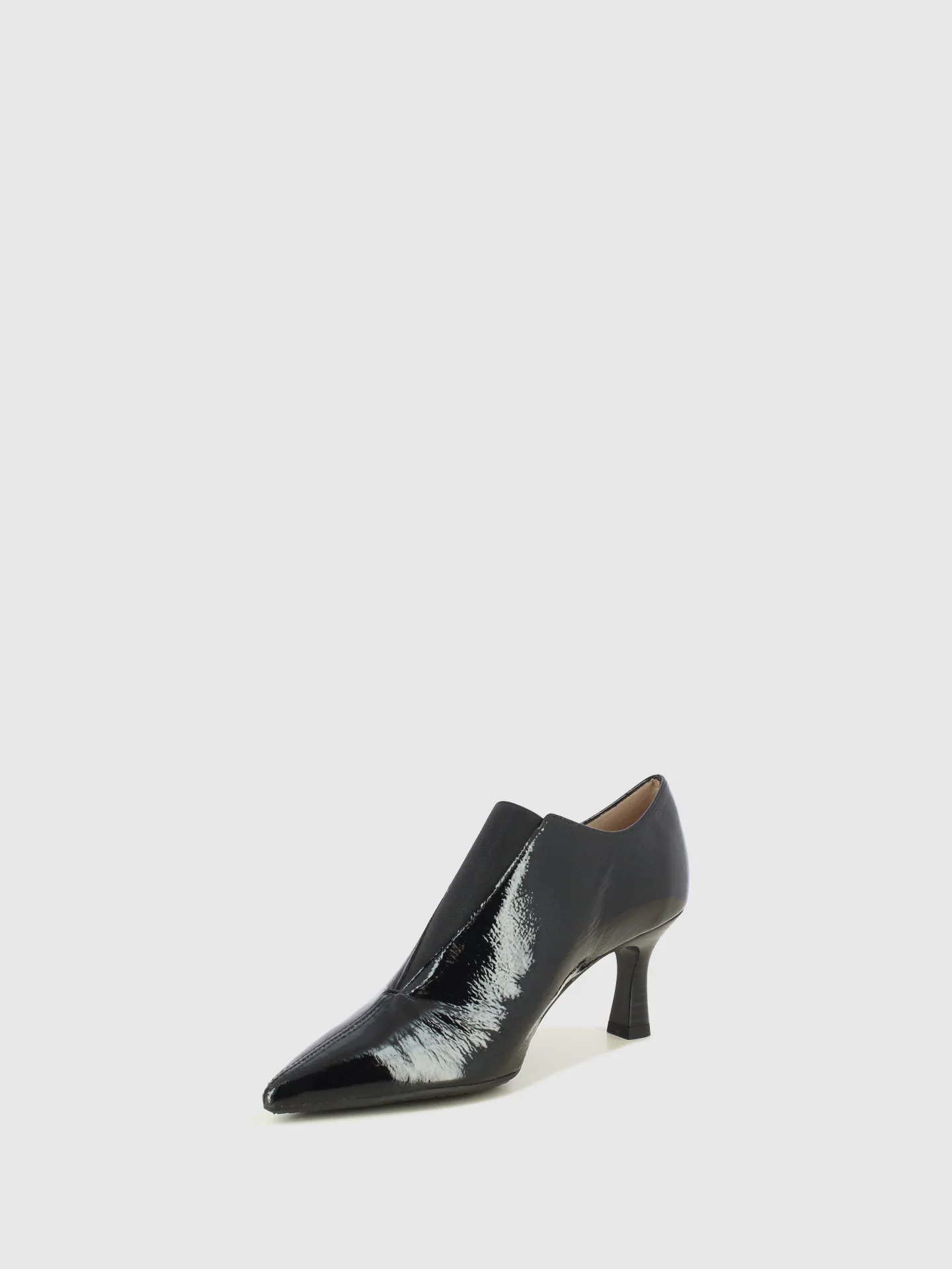 Black Elasticated Ankle Boots