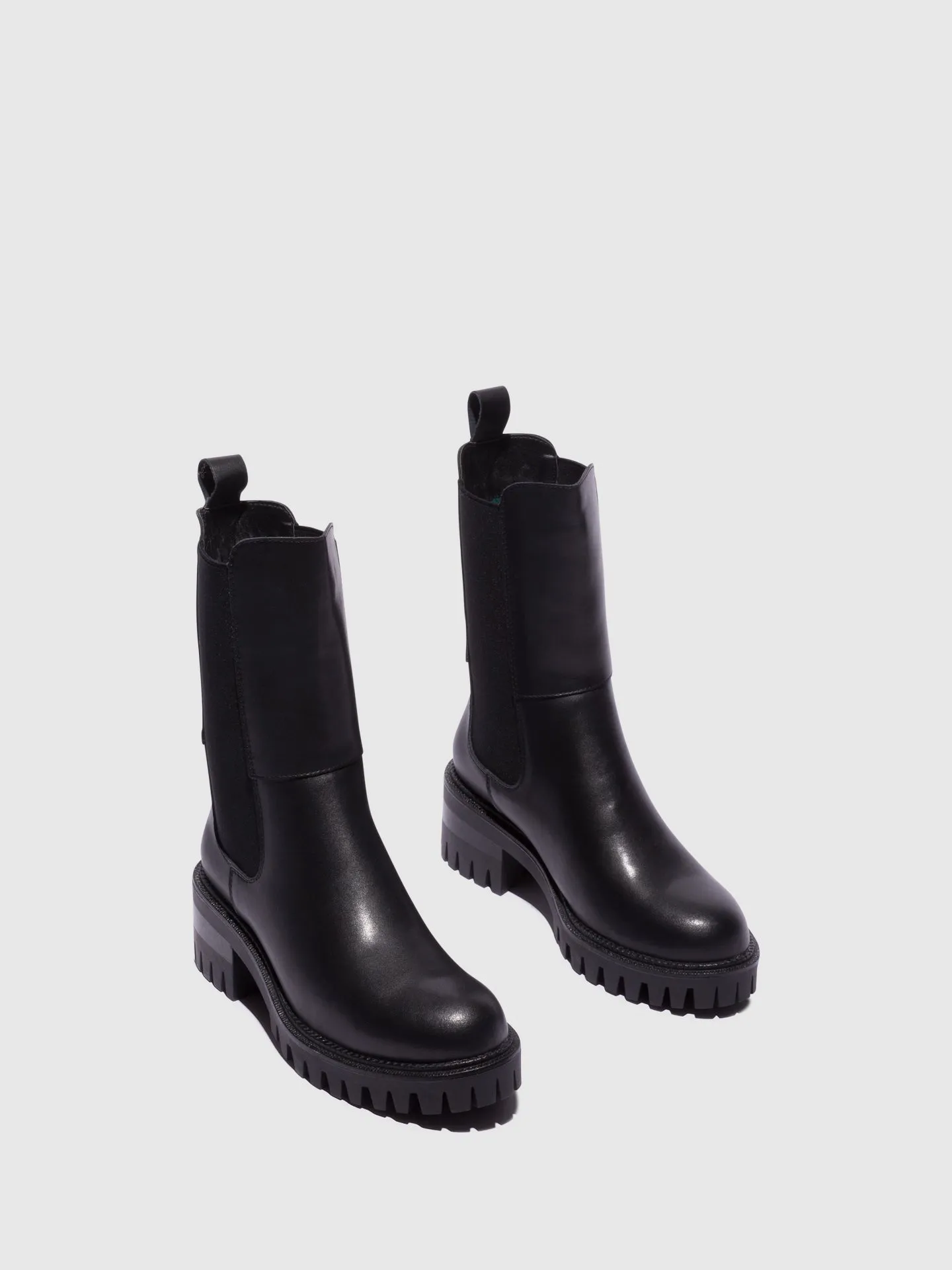 Black Elasticated Boots