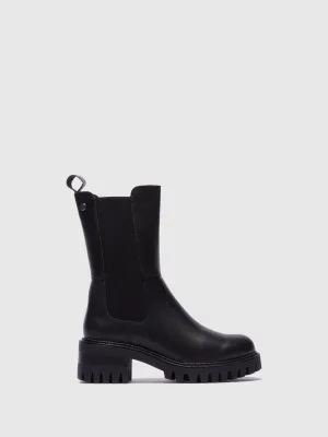 Black Elasticated Boots