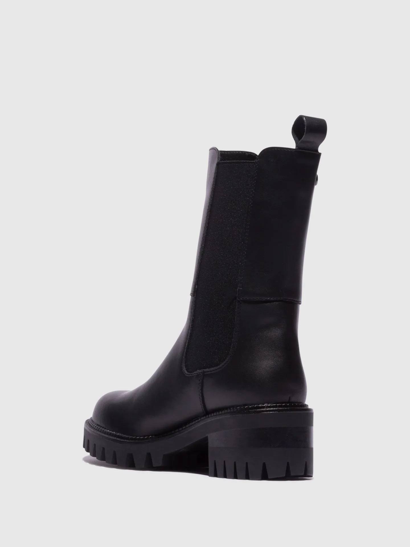 Black Elasticated Boots