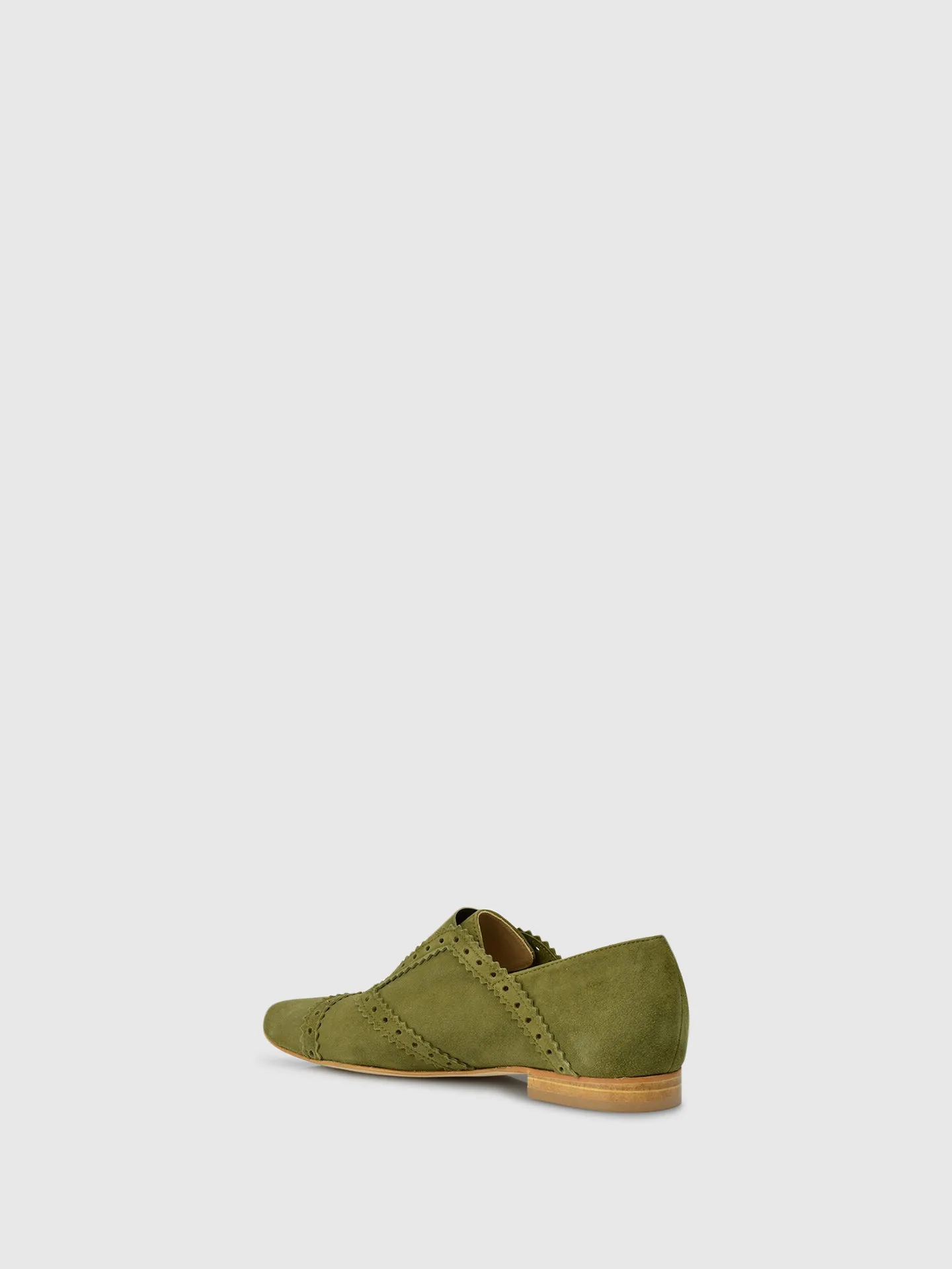 Bow Loafers D04L1 Green