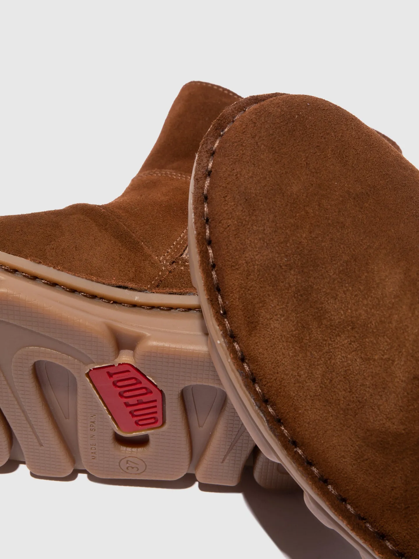 Brown Chelsea Ankle Boots