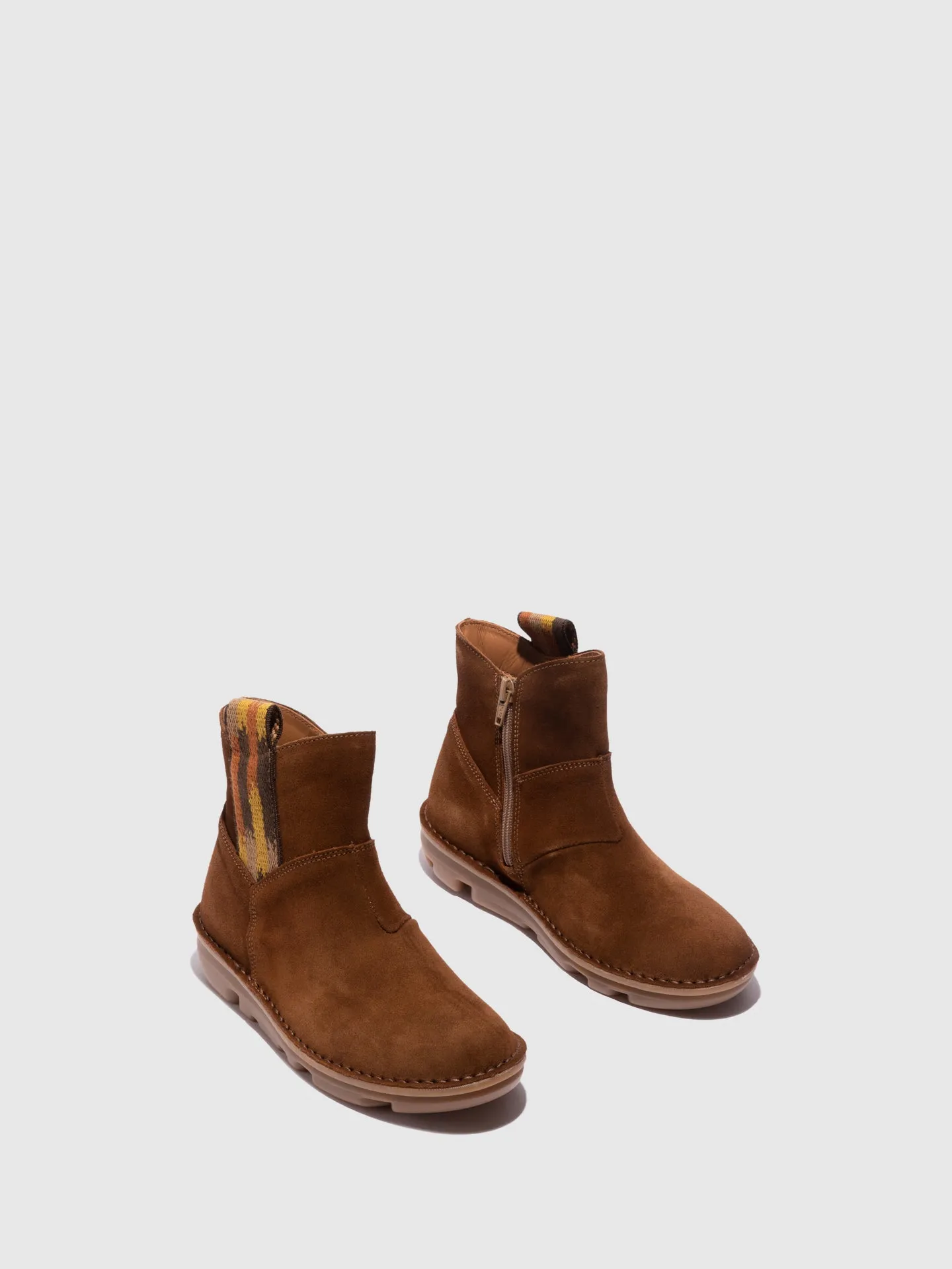 Brown Chelsea Ankle Boots
