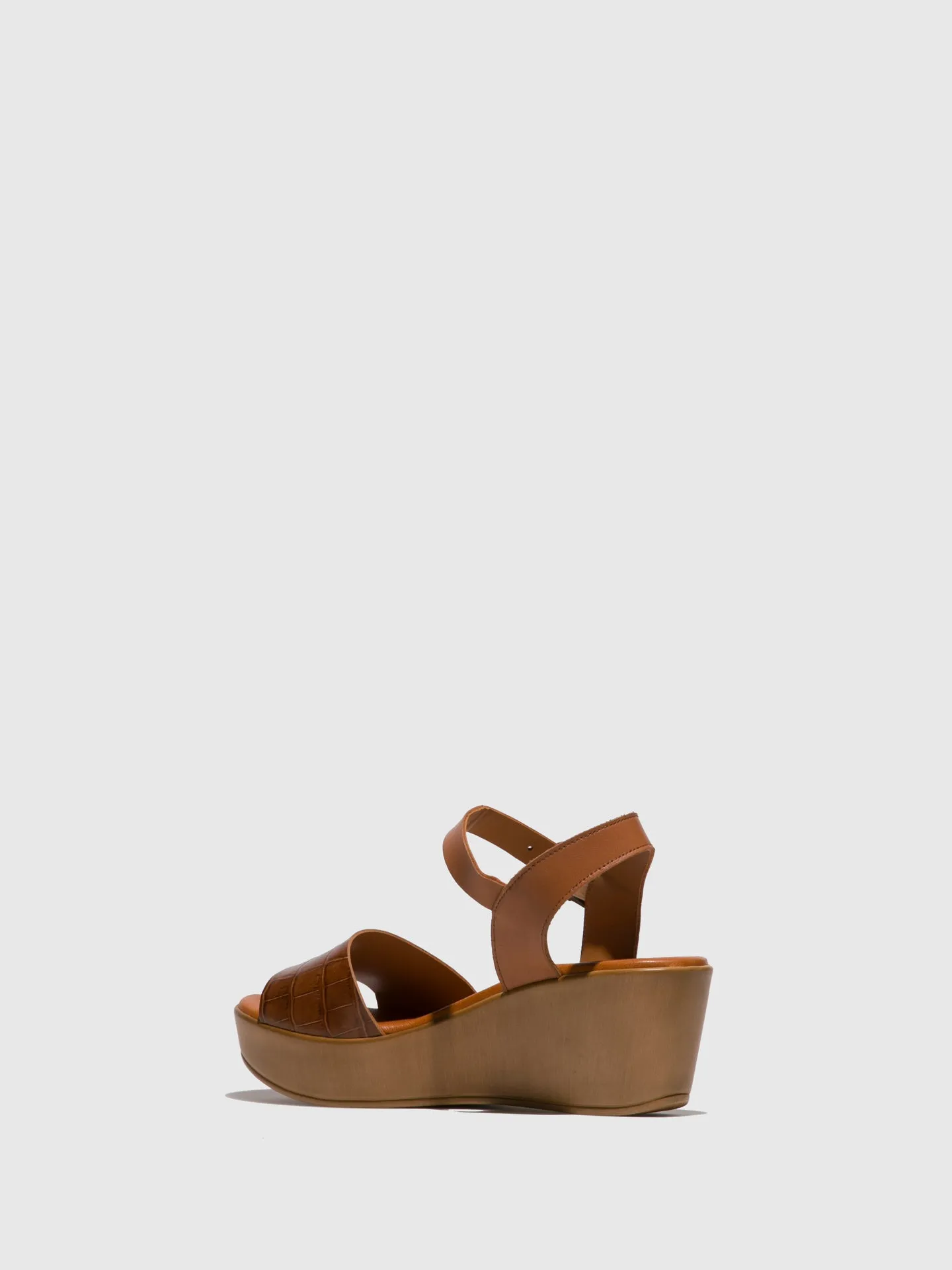 Brown Wedge Sandals