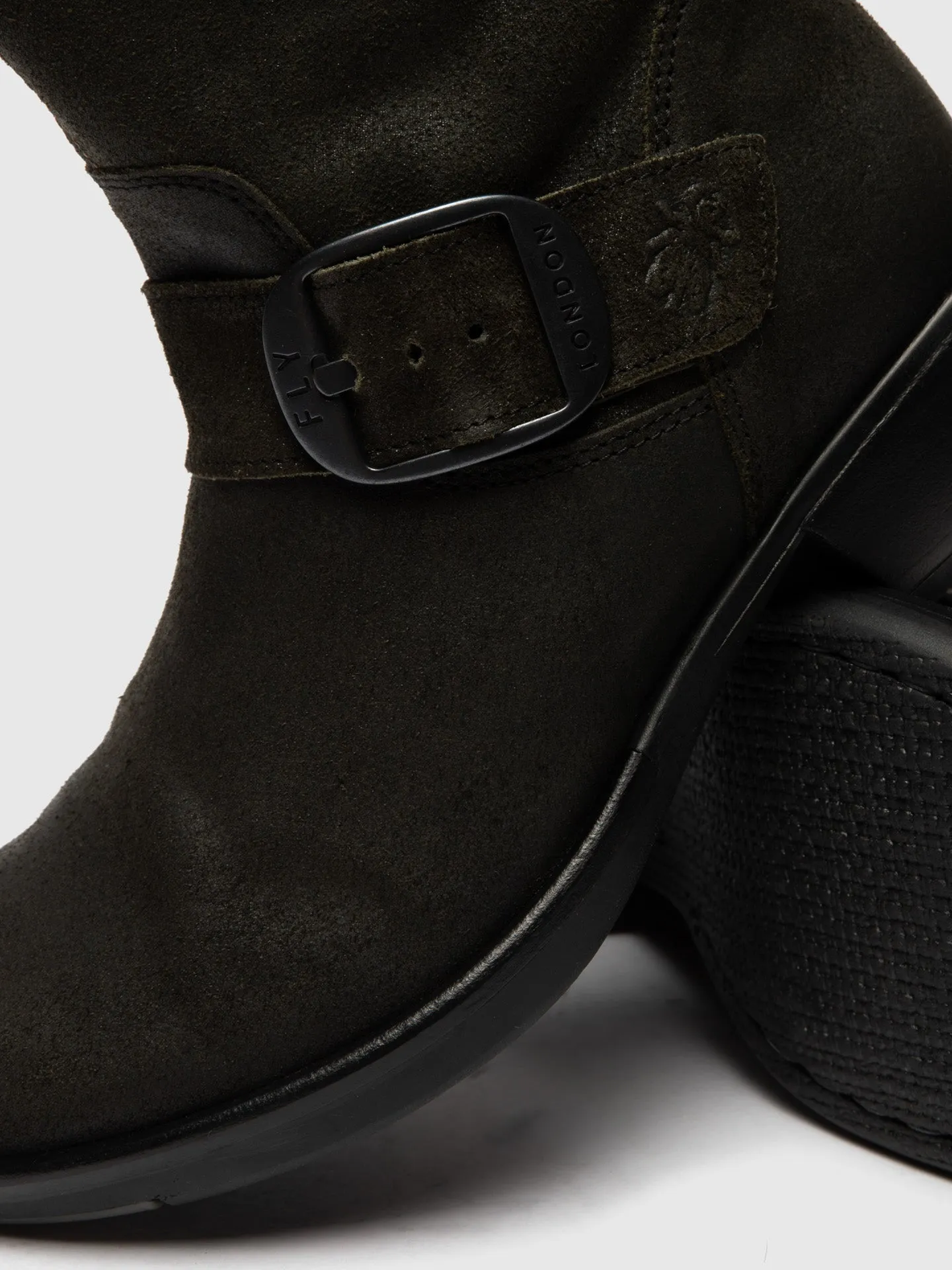 Brown Zip Up Boots