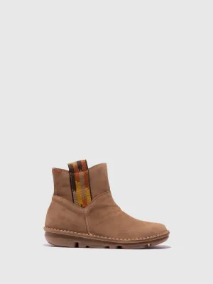 Camel Chelsea Ankle Boots