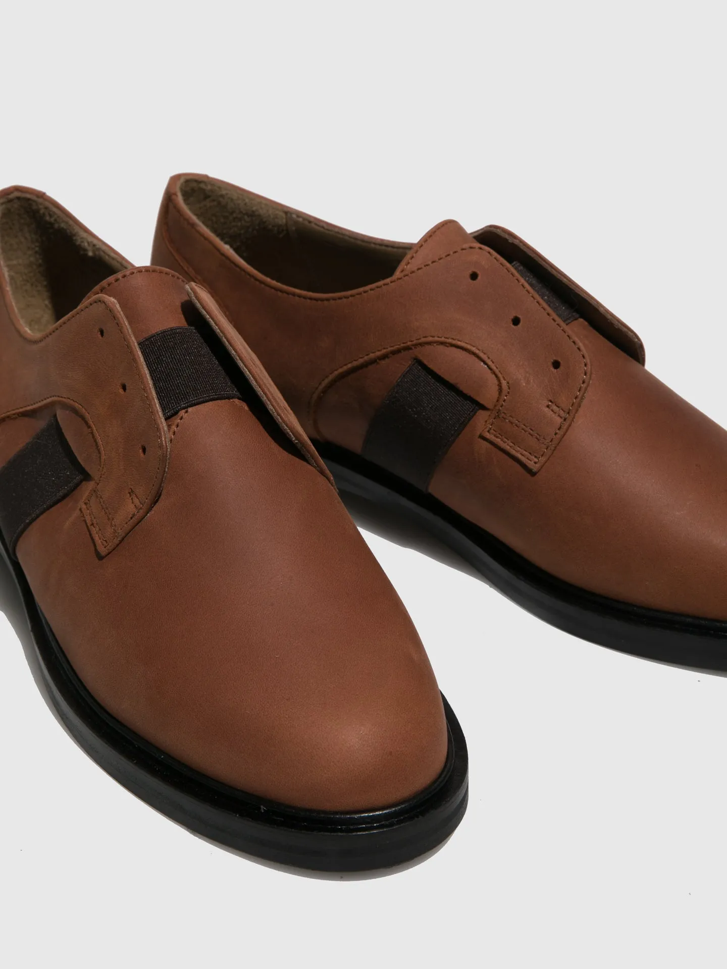 Camel Elasticated Loafers