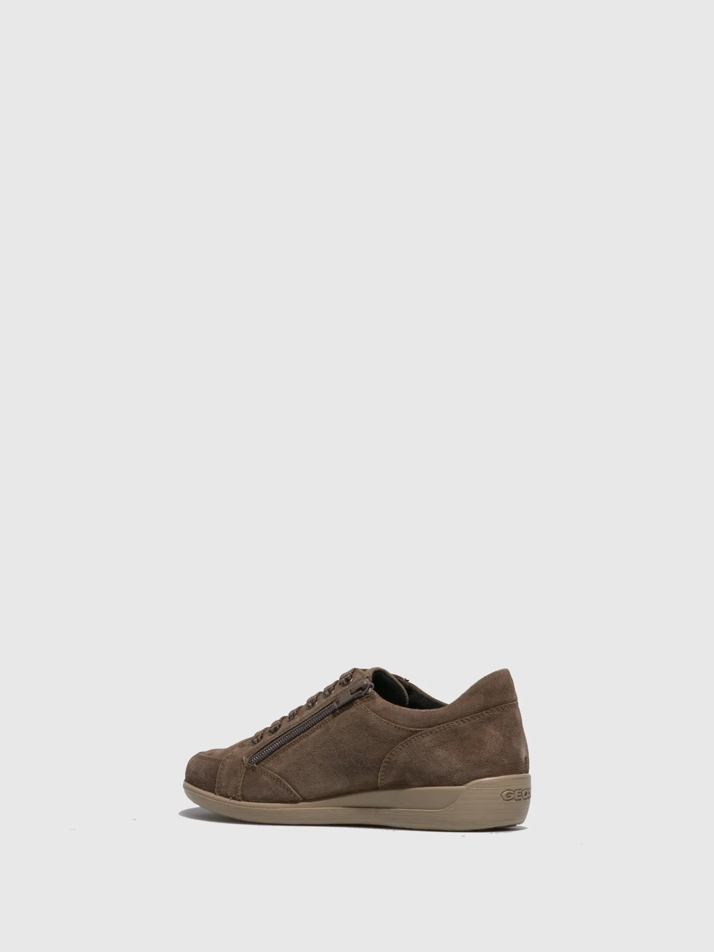 Camel Lace-up Shoes