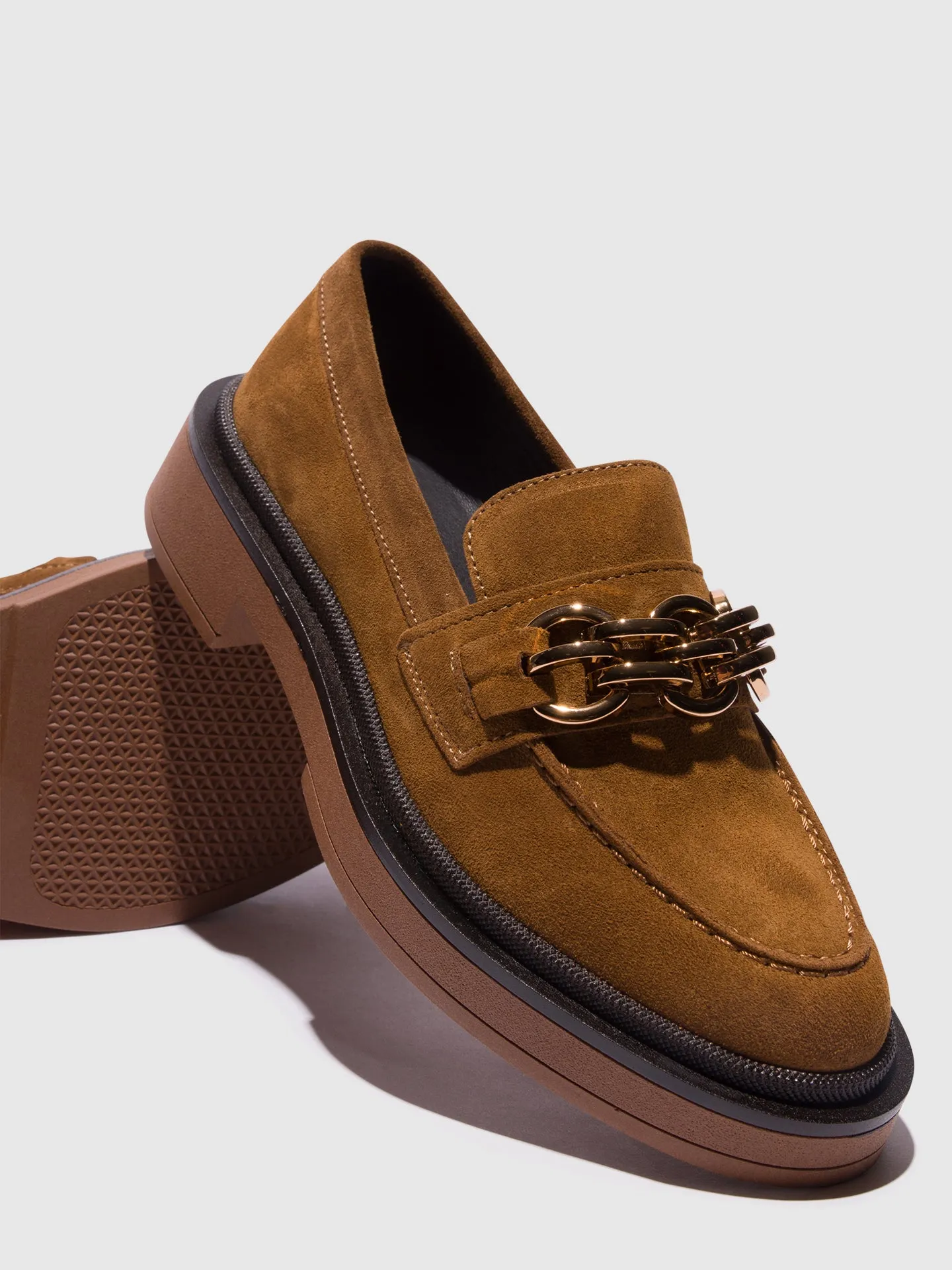 Camel Mocassins Shoes