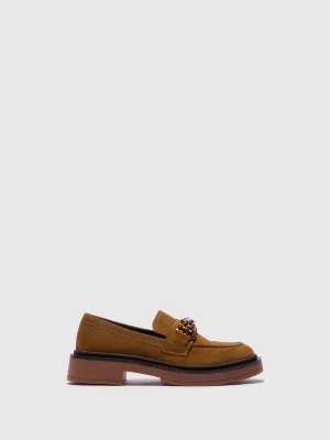 Camel Mocassins Shoes