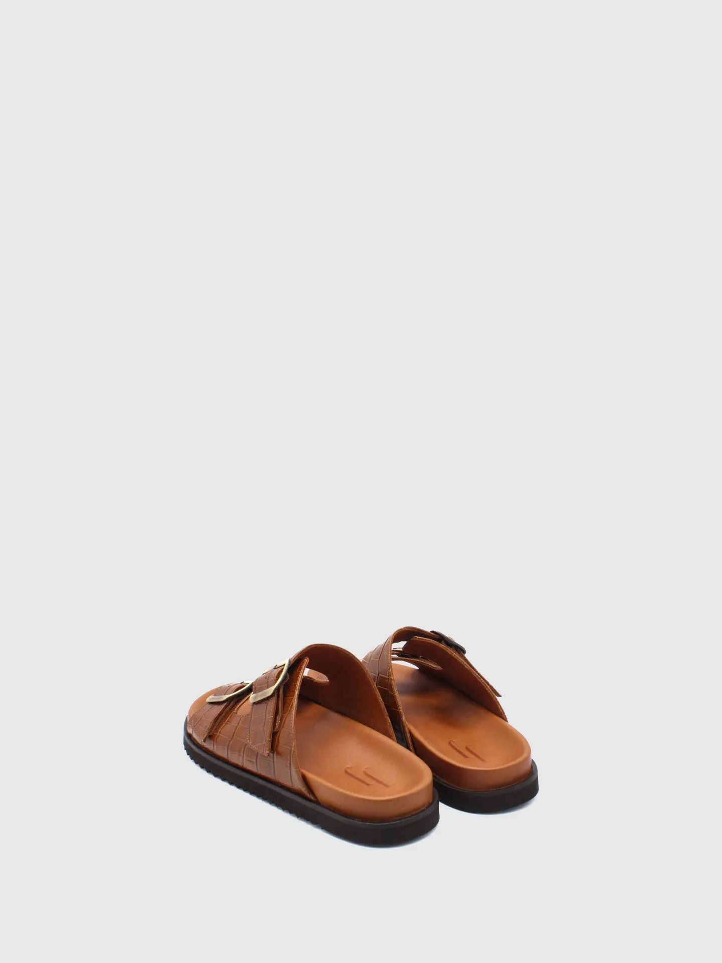 Camel Open Slippers