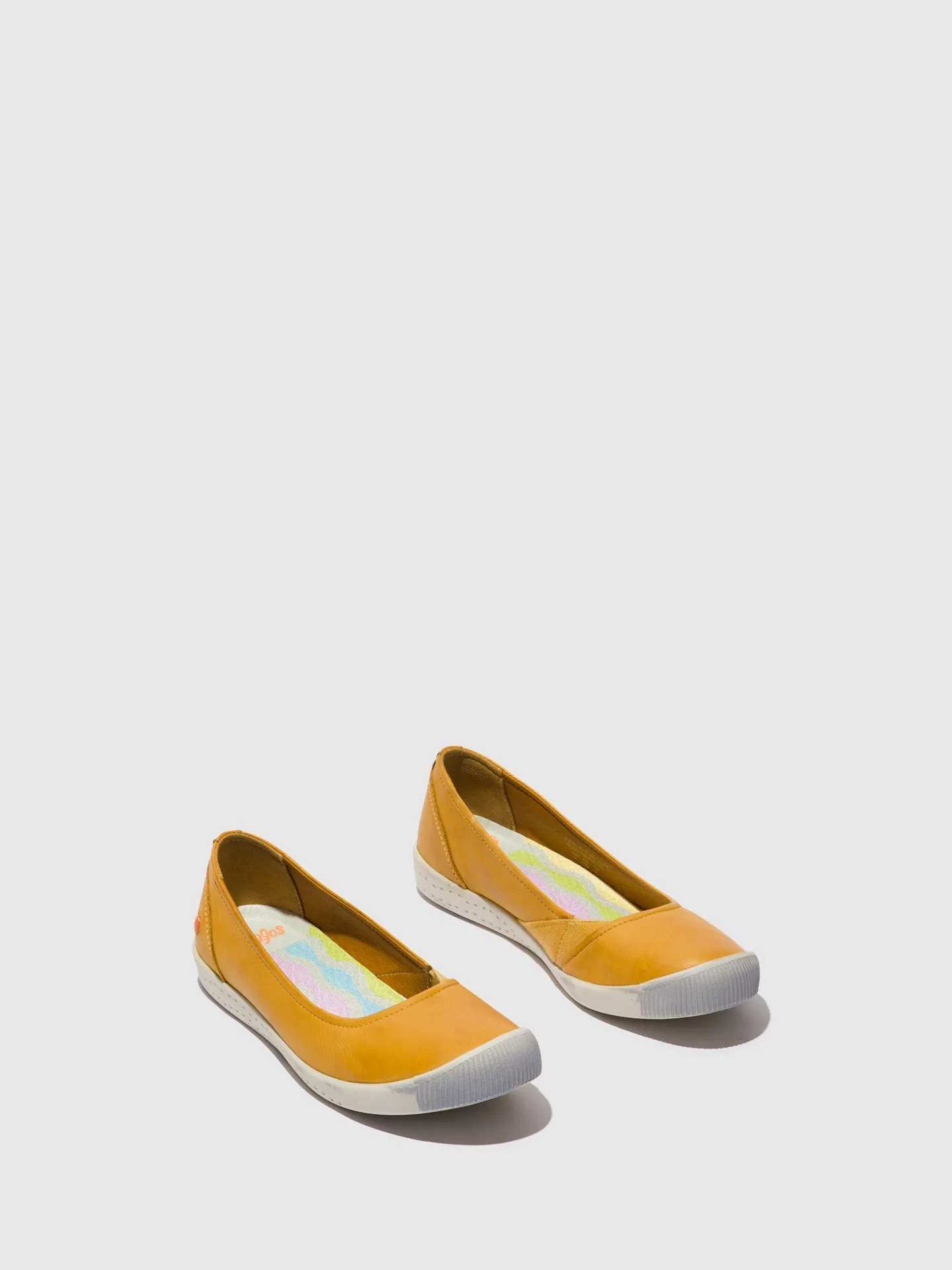 Elasticated Ballerinas ILSA676SOF YELLOW