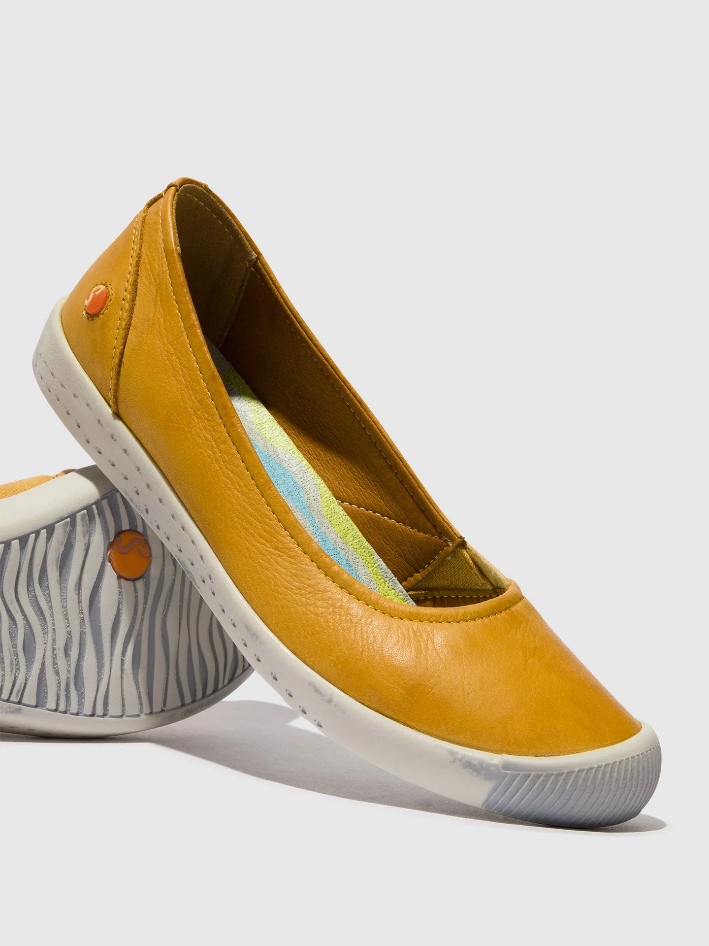 Elasticated Ballerinas ILSA676SOF YELLOW