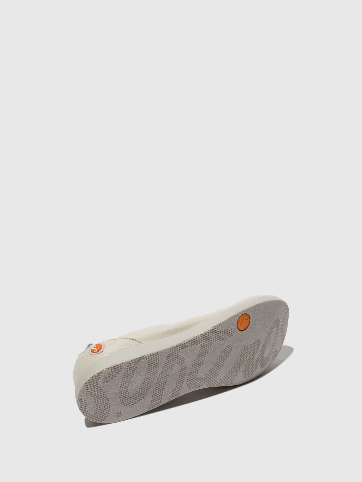 Elasticated Ballerinas LETI646SOF LIGHT GREY