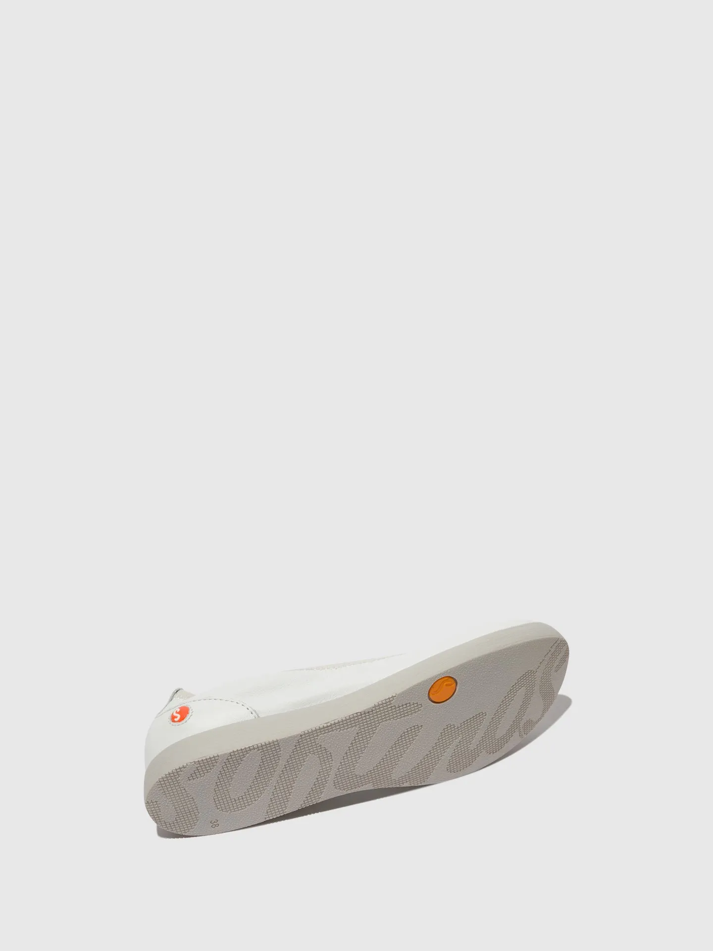 Elasticated Ballerinas LETI646SOF WHITE