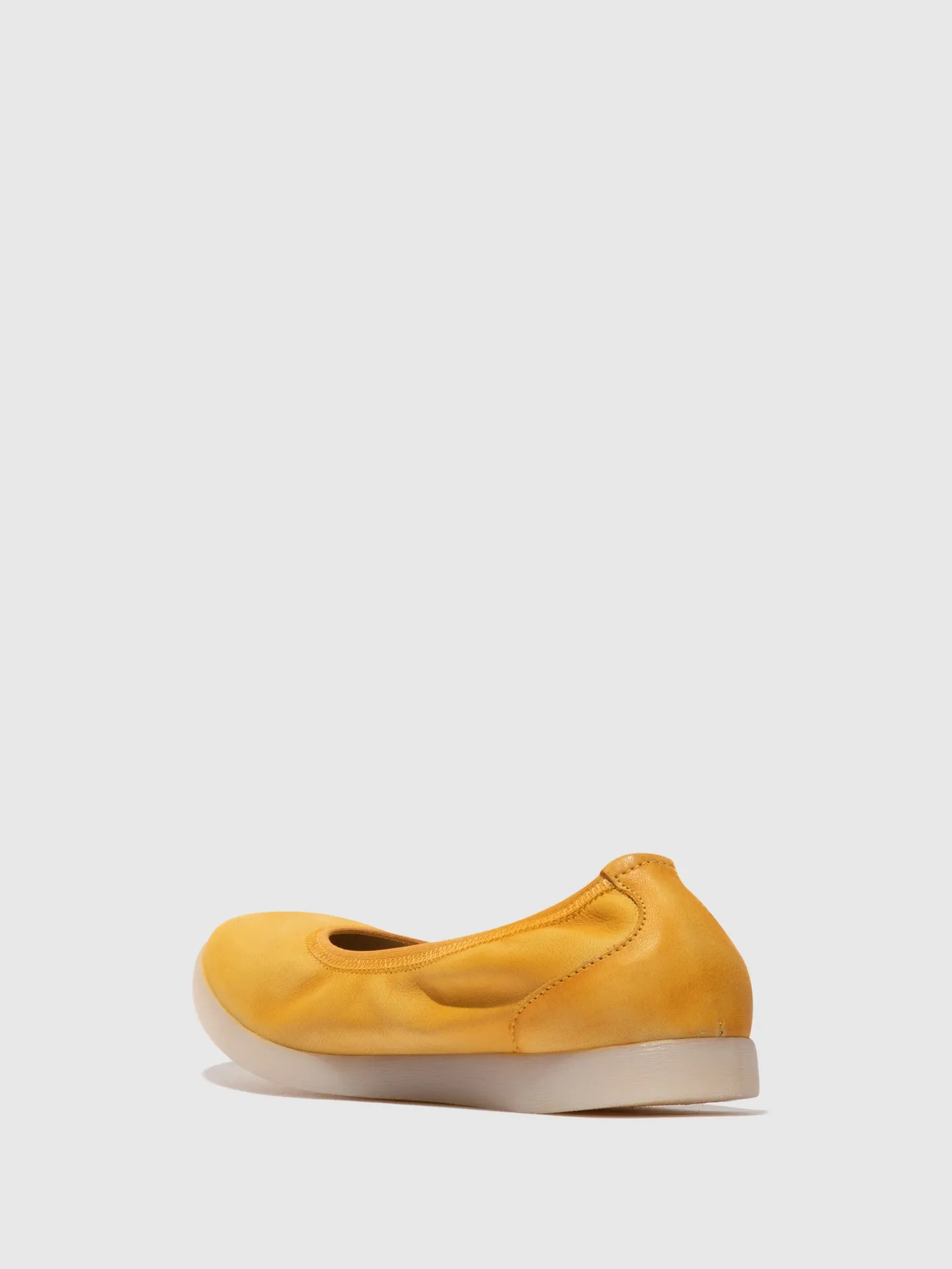 Elasticated Ballerinas LETI646SOF YELLOW