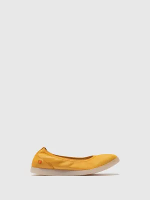 Elasticated Ballerinas LETI646SOF YELLOW