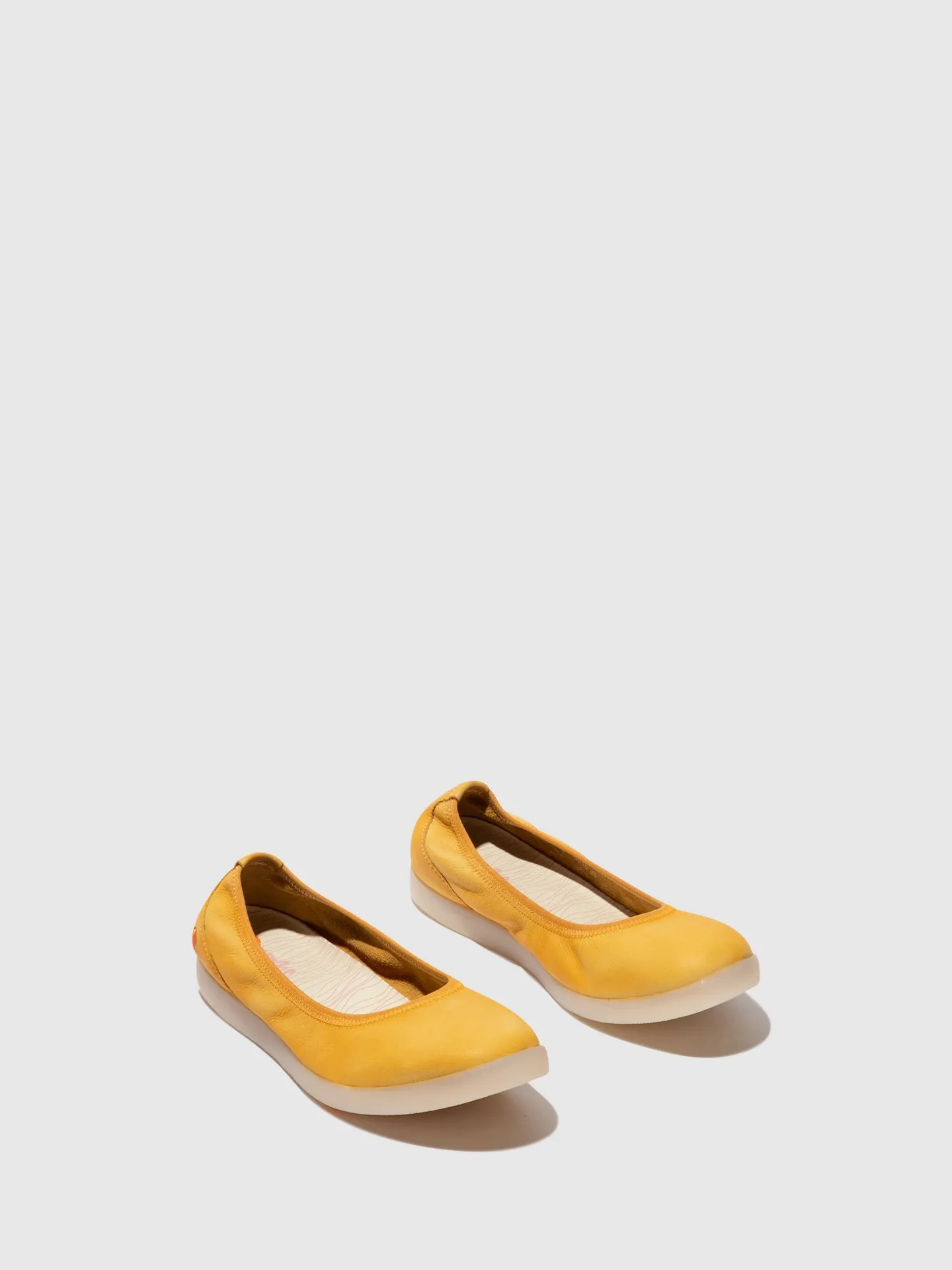 Elasticated Ballerinas LETI646SOF YELLOW