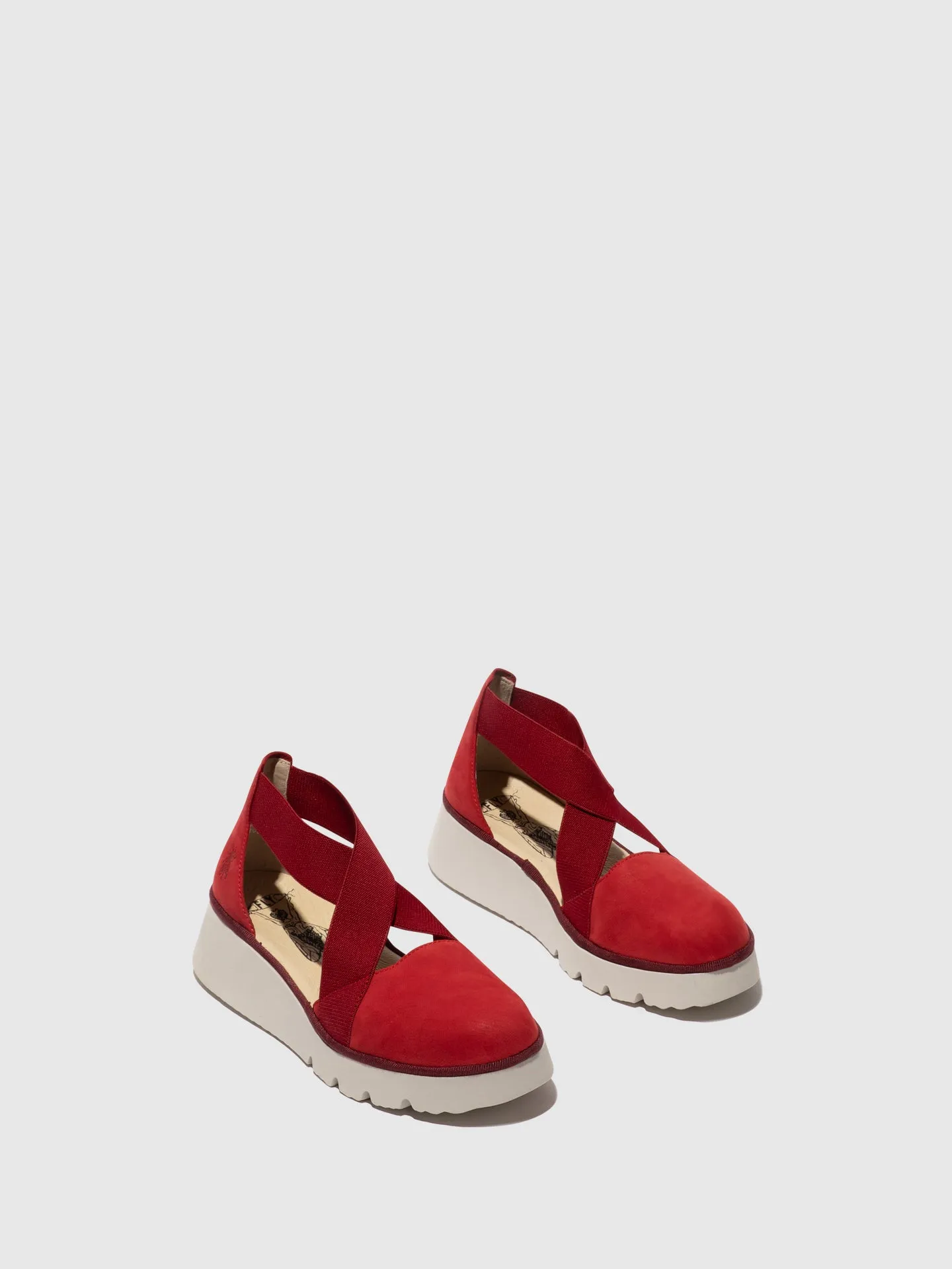 Elasticated Shoes PACY415FLY LIPSTICK RED