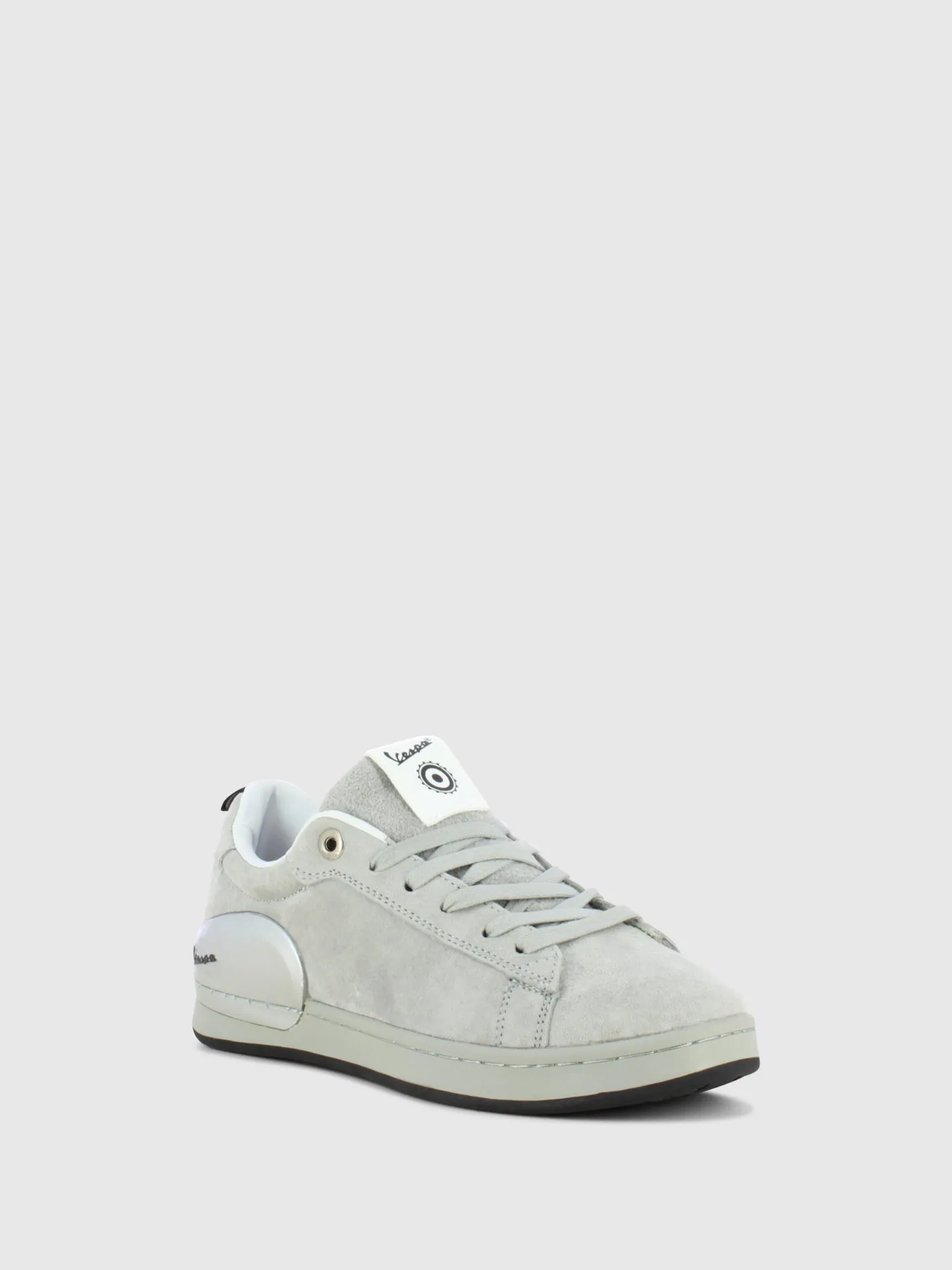 Gray Lace-up Shoes