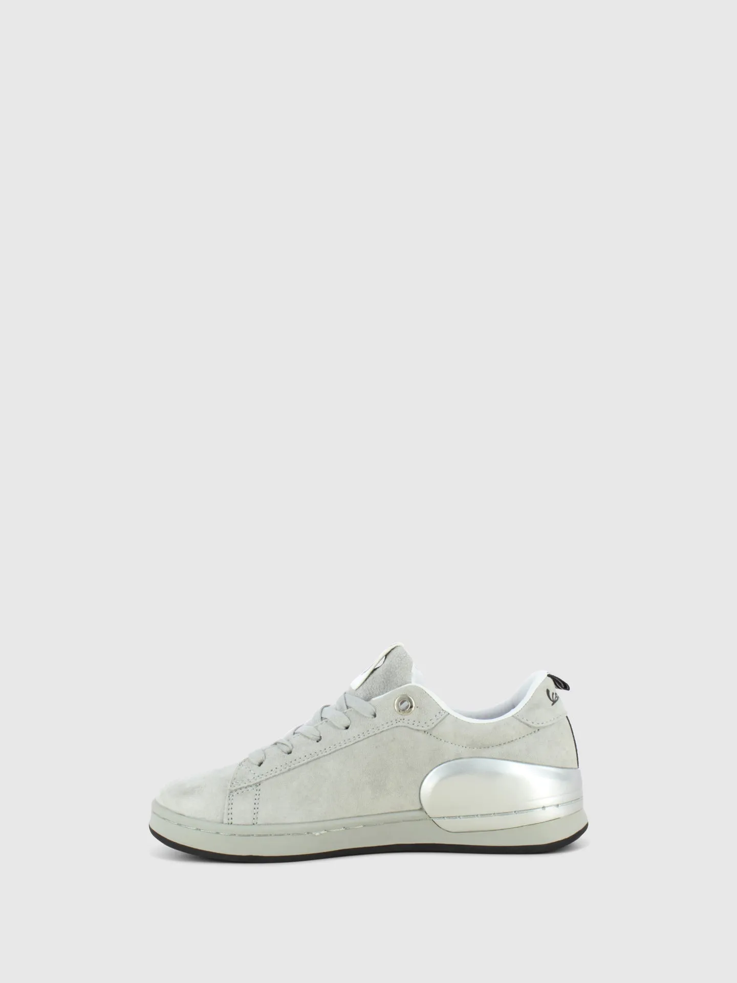 Gray Lace-up Shoes