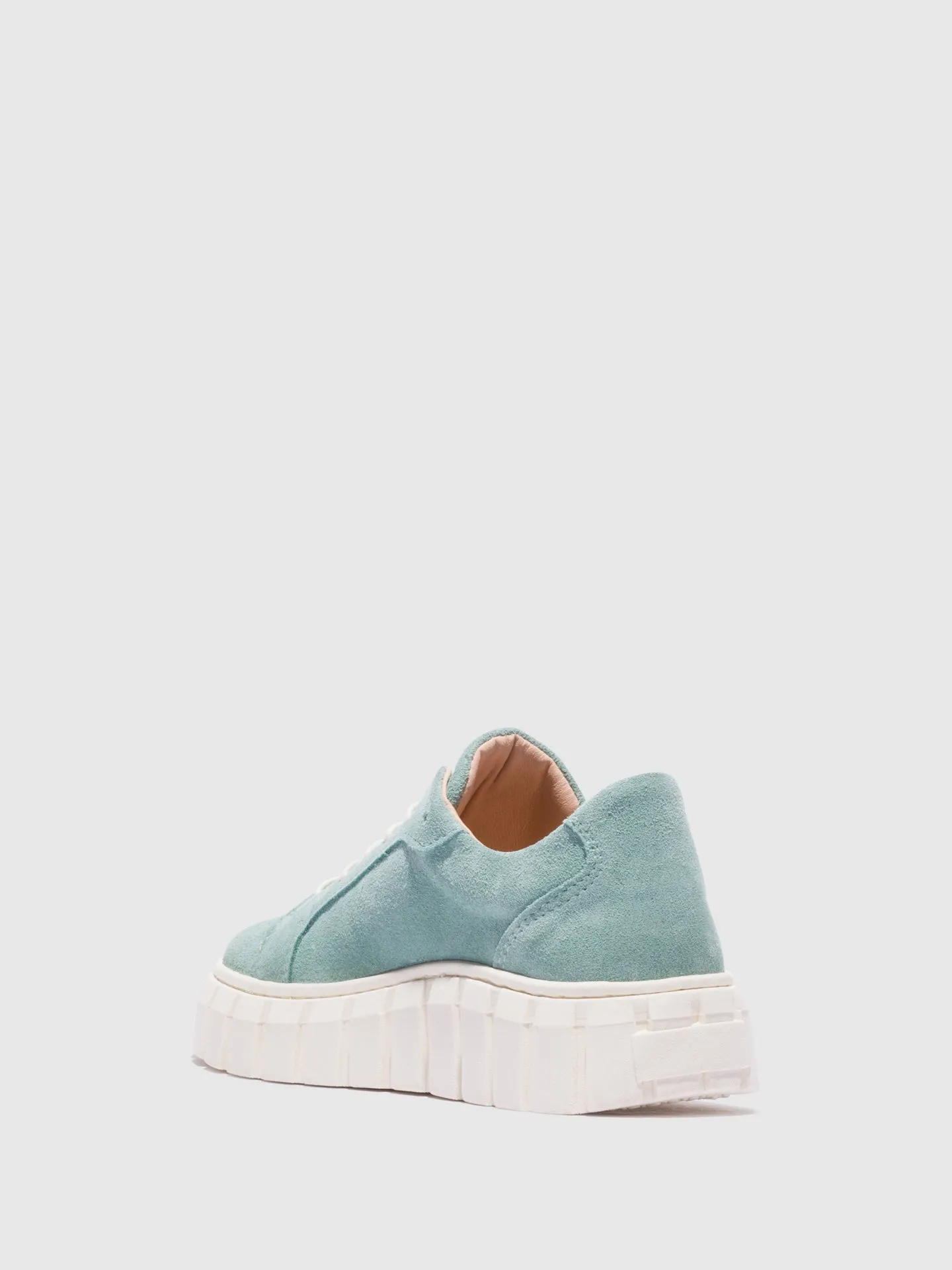 Green Lace-up Trainers
