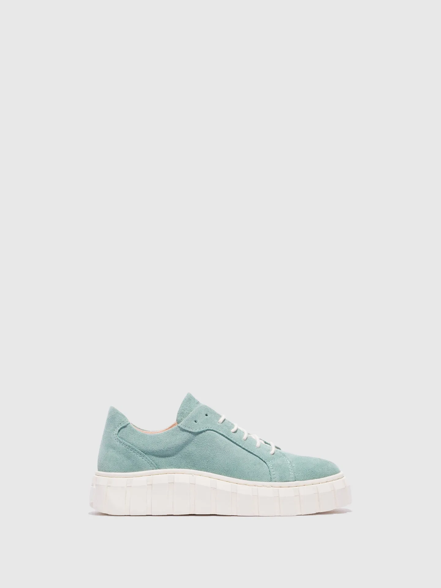 Green Lace-up Trainers