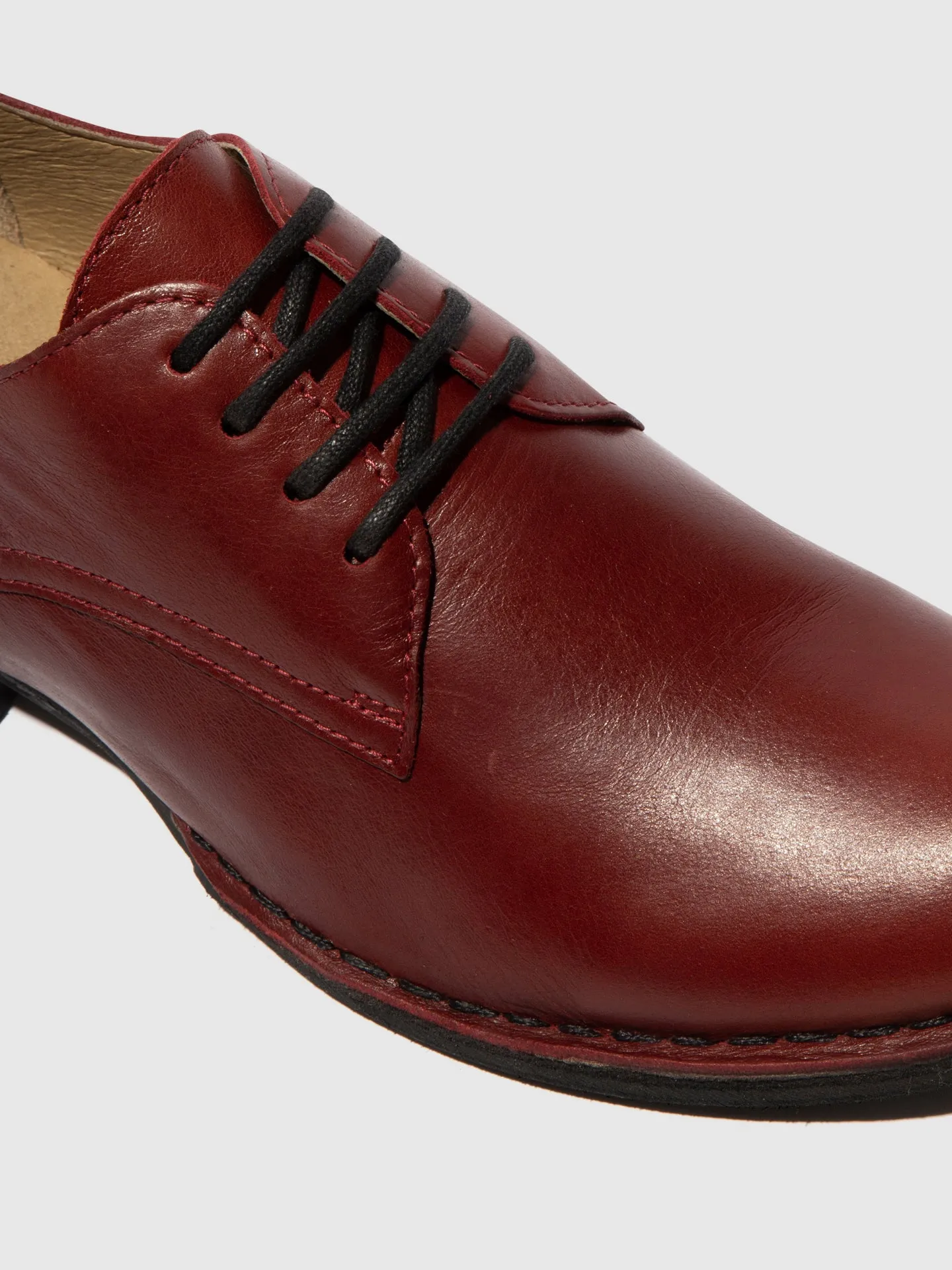 Lace-up Shoes RAFT041FLY CROCO RED