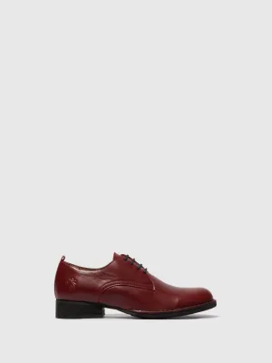 Lace-up Shoes RAFT041FLY CROCO RED