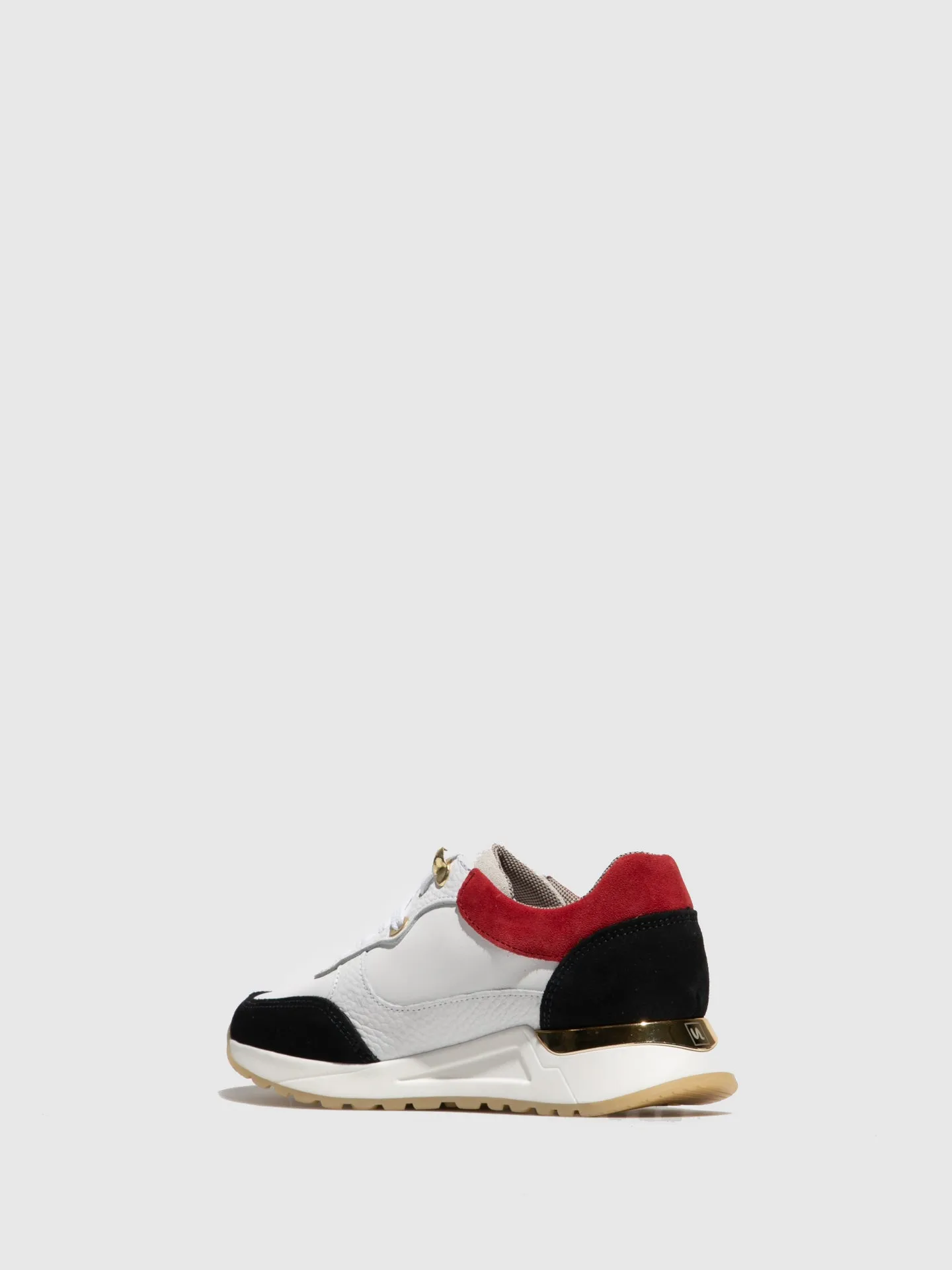 Multicolor Lace-up Trainers