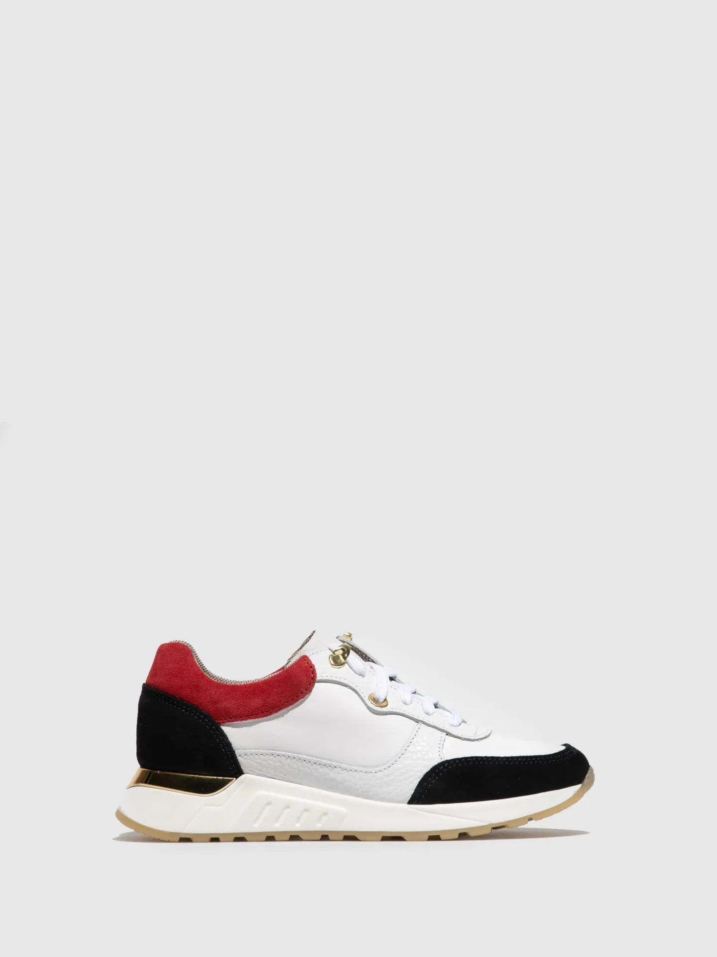Multicolor Lace-up Trainers