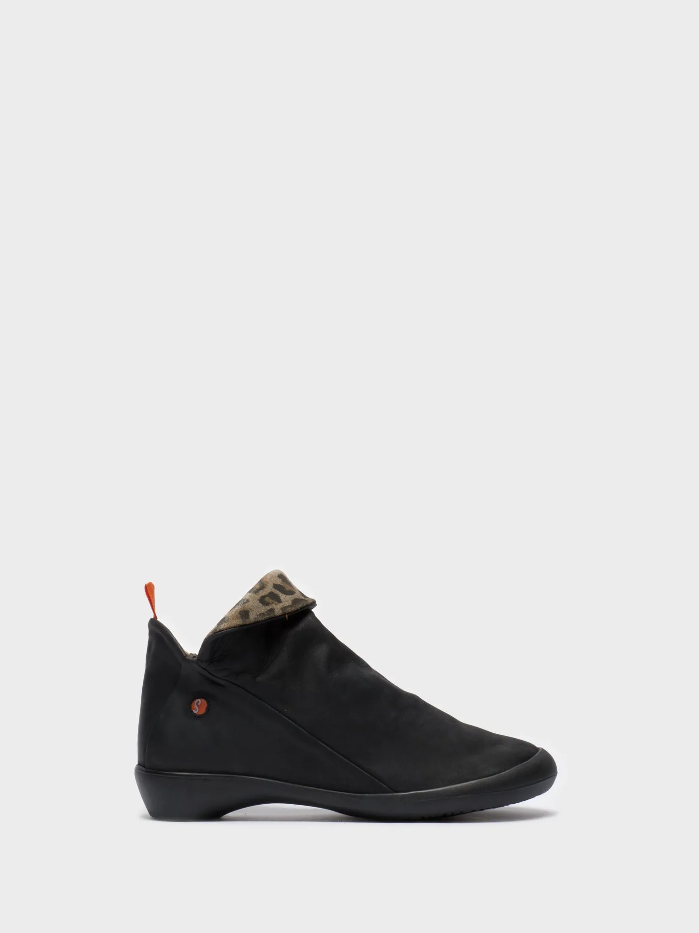Multicolor Zip Up Ankle Boots