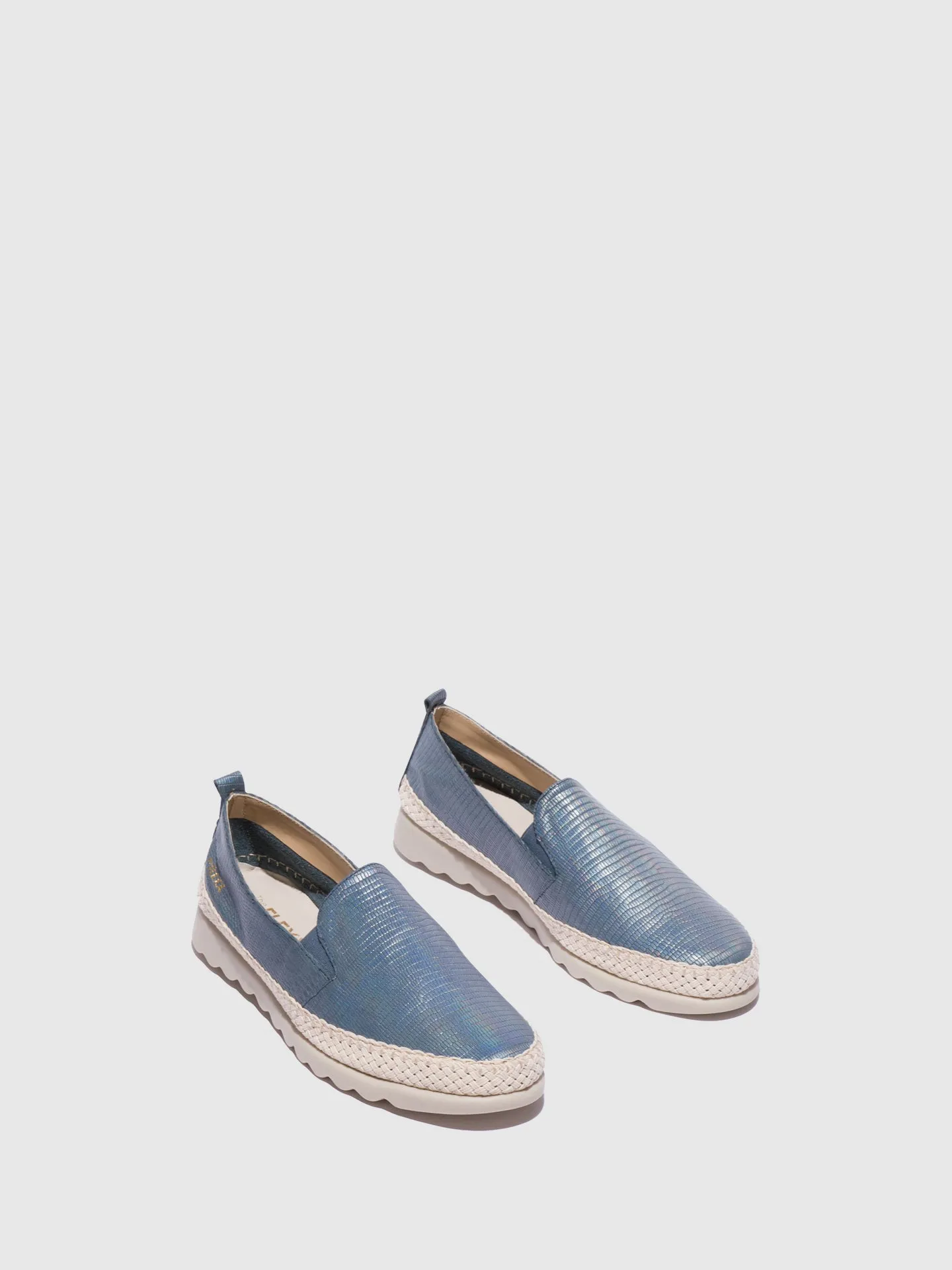 Navy Mocassins Shoes