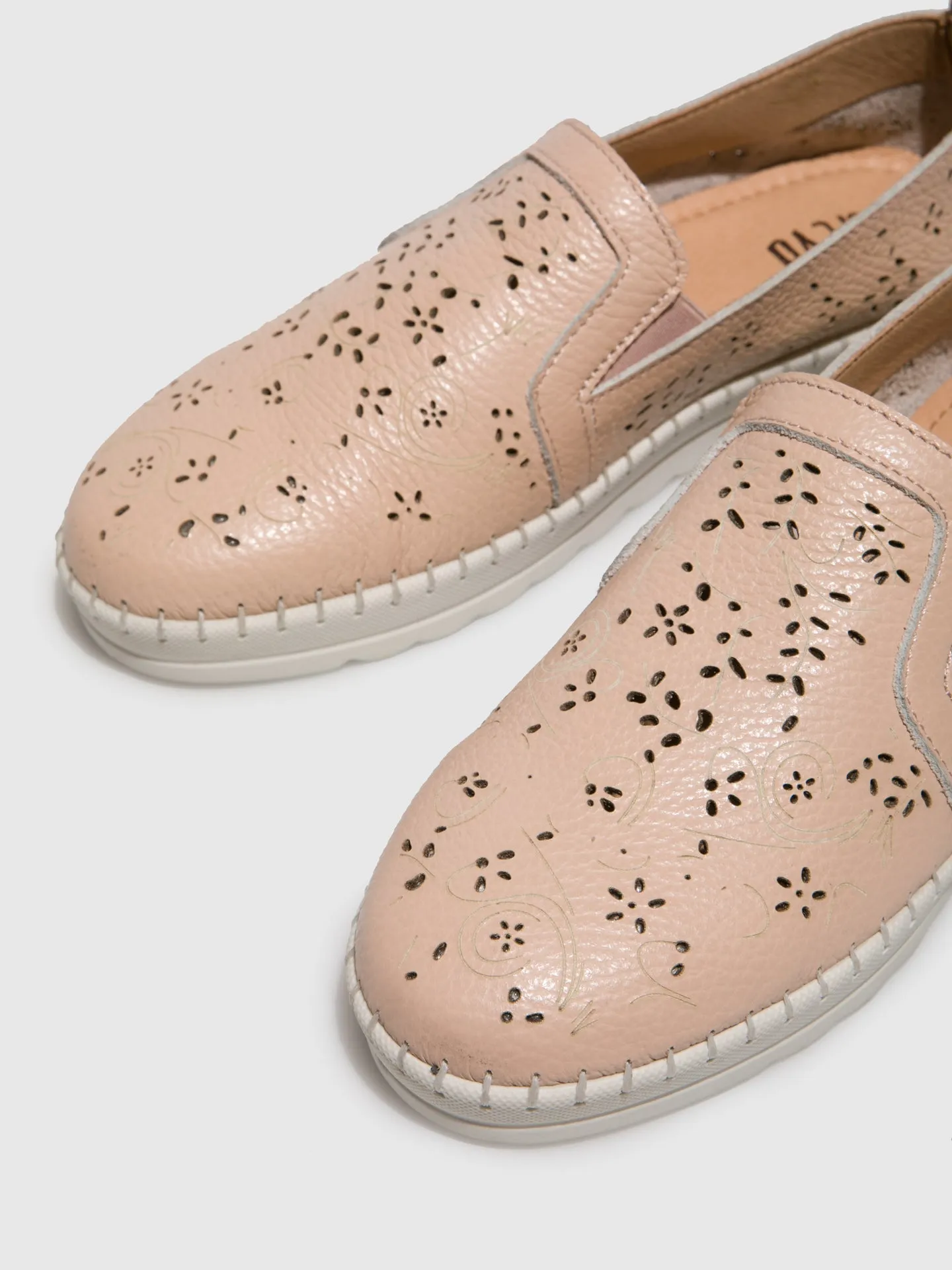Pink Slip-on Shoes