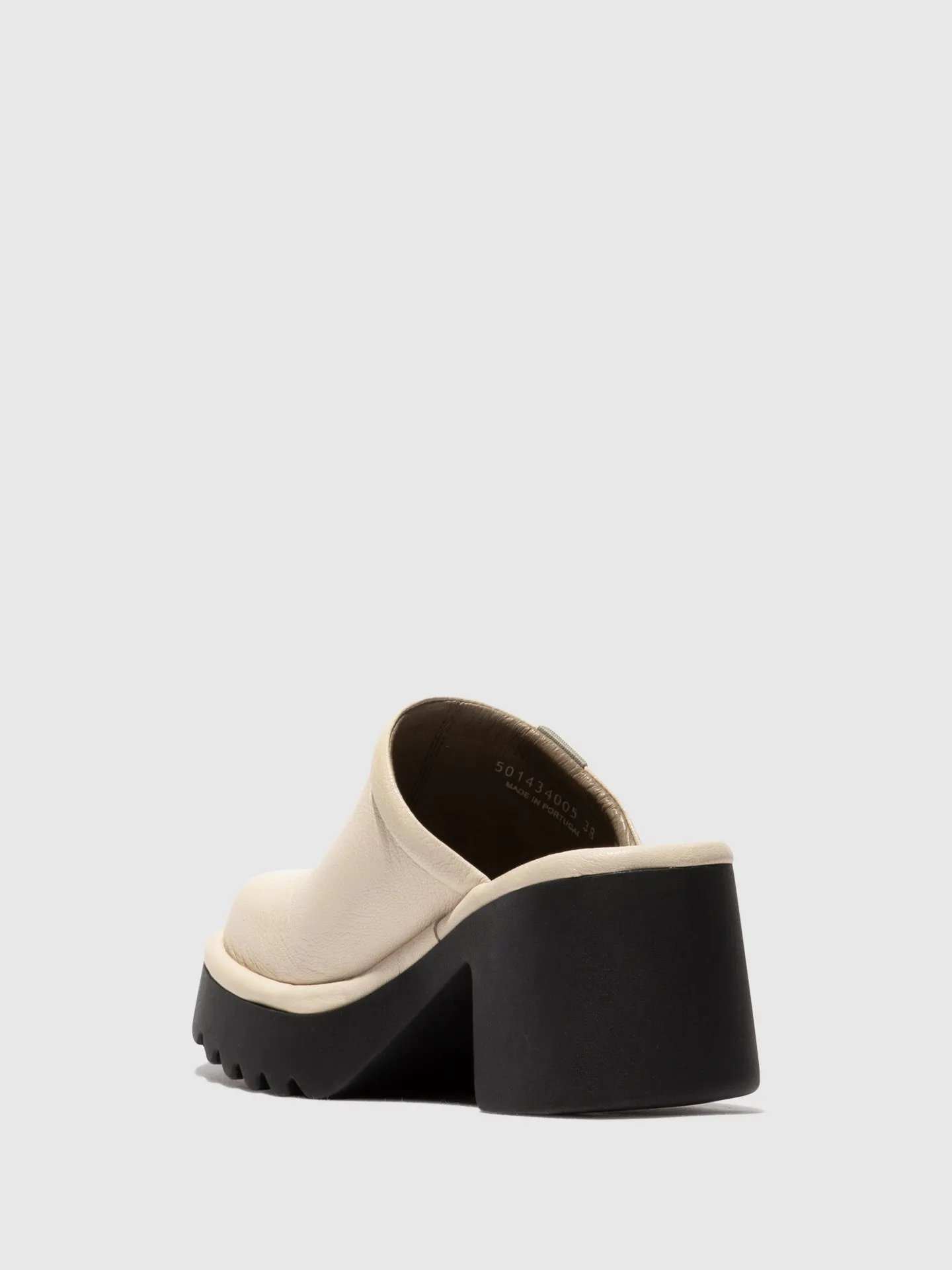 Round Toe Clogs MEPO434FLY OFFWHITE