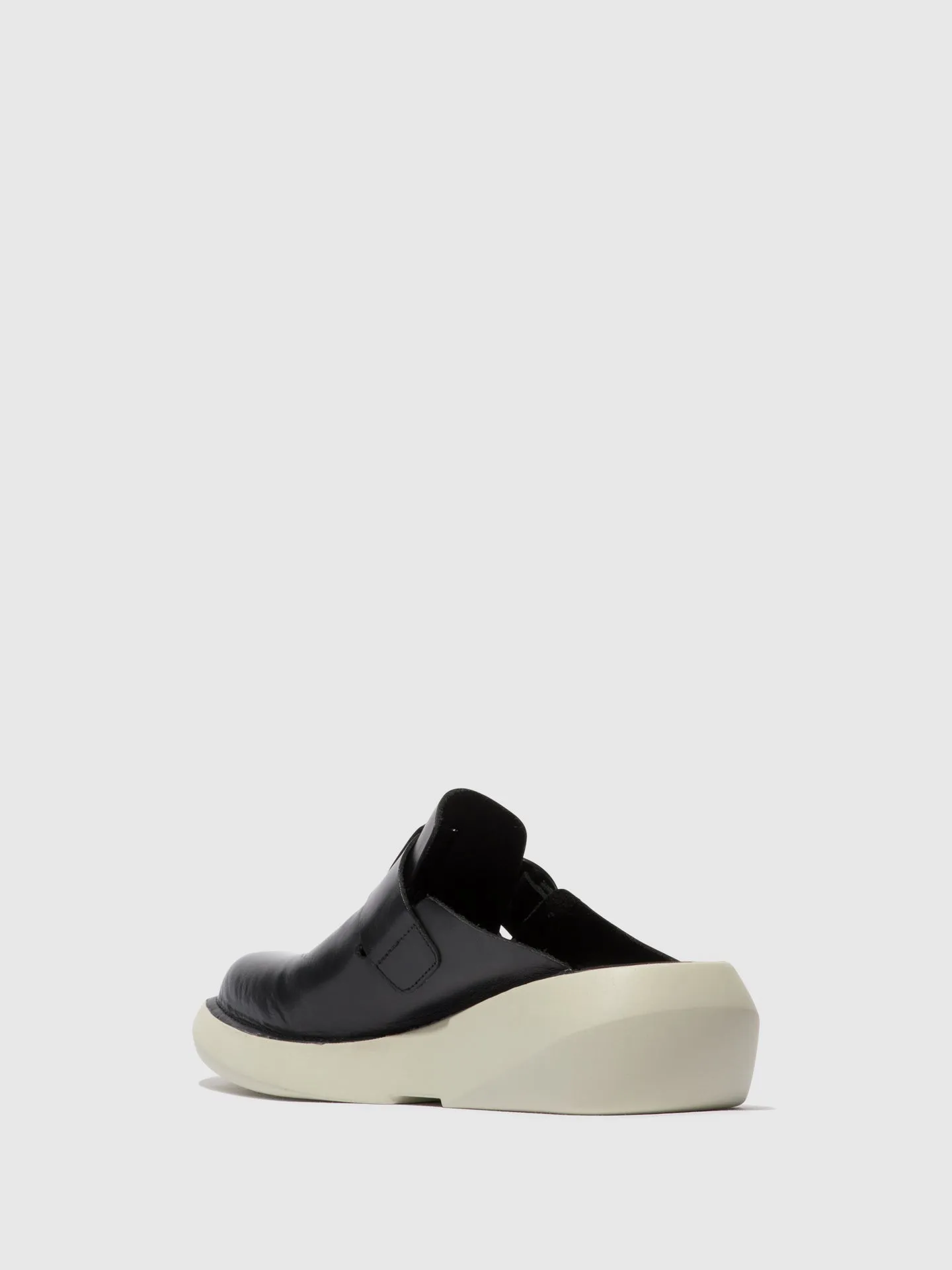 Round Toe Mules BOLL506FLY BLACK