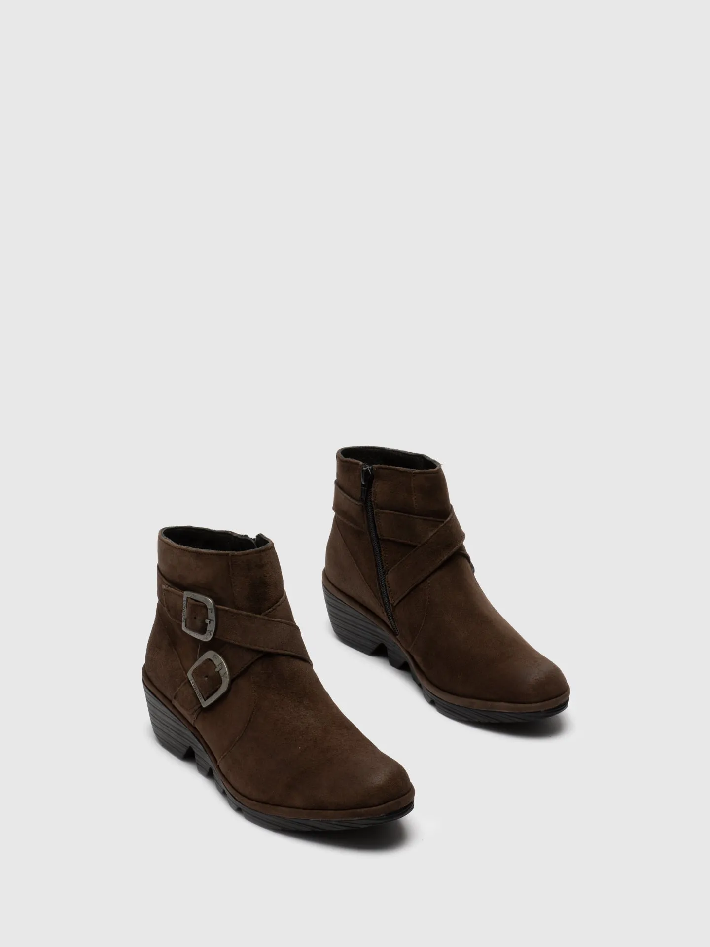 Sienna Buckle Ankle Boots