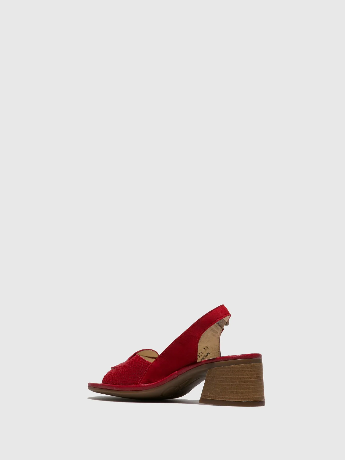 Sling-Back Sandals LESO179FLY Red