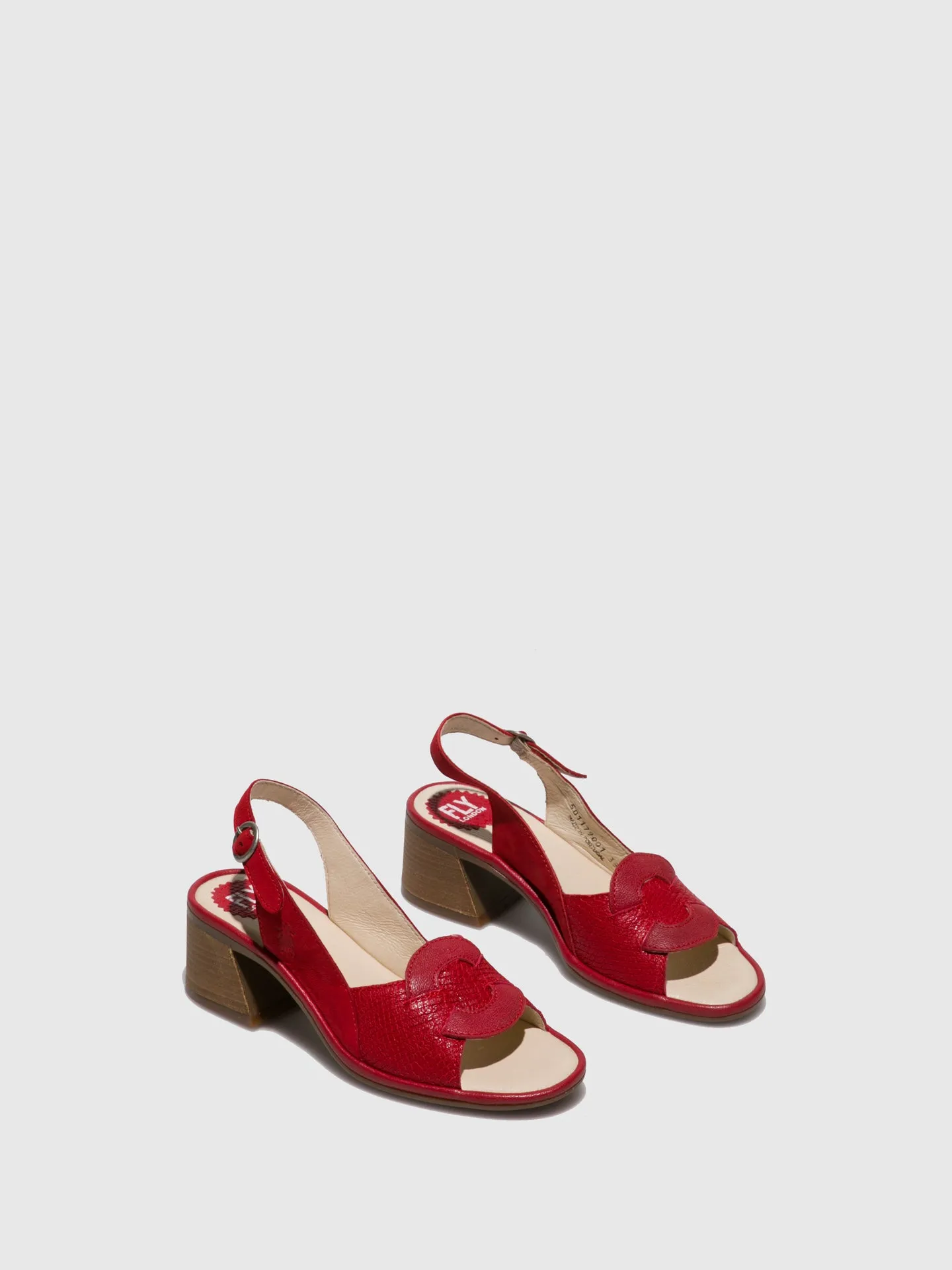 Sling-Back Sandals LESO179FLY Red