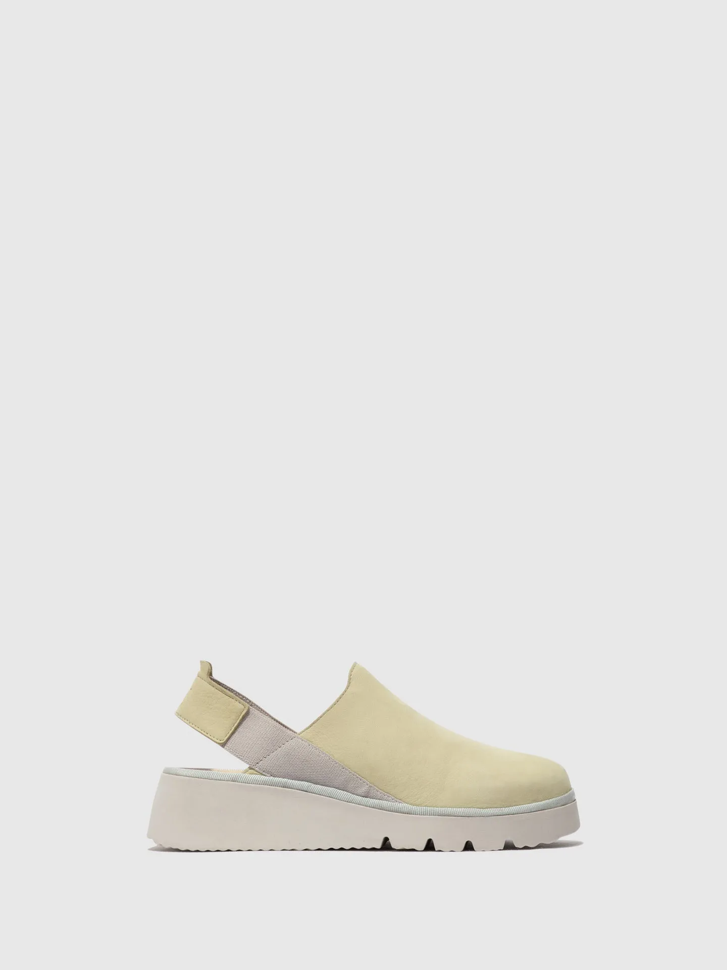 Sling-Back Shoes PLOG430FLY PALE YELLOW