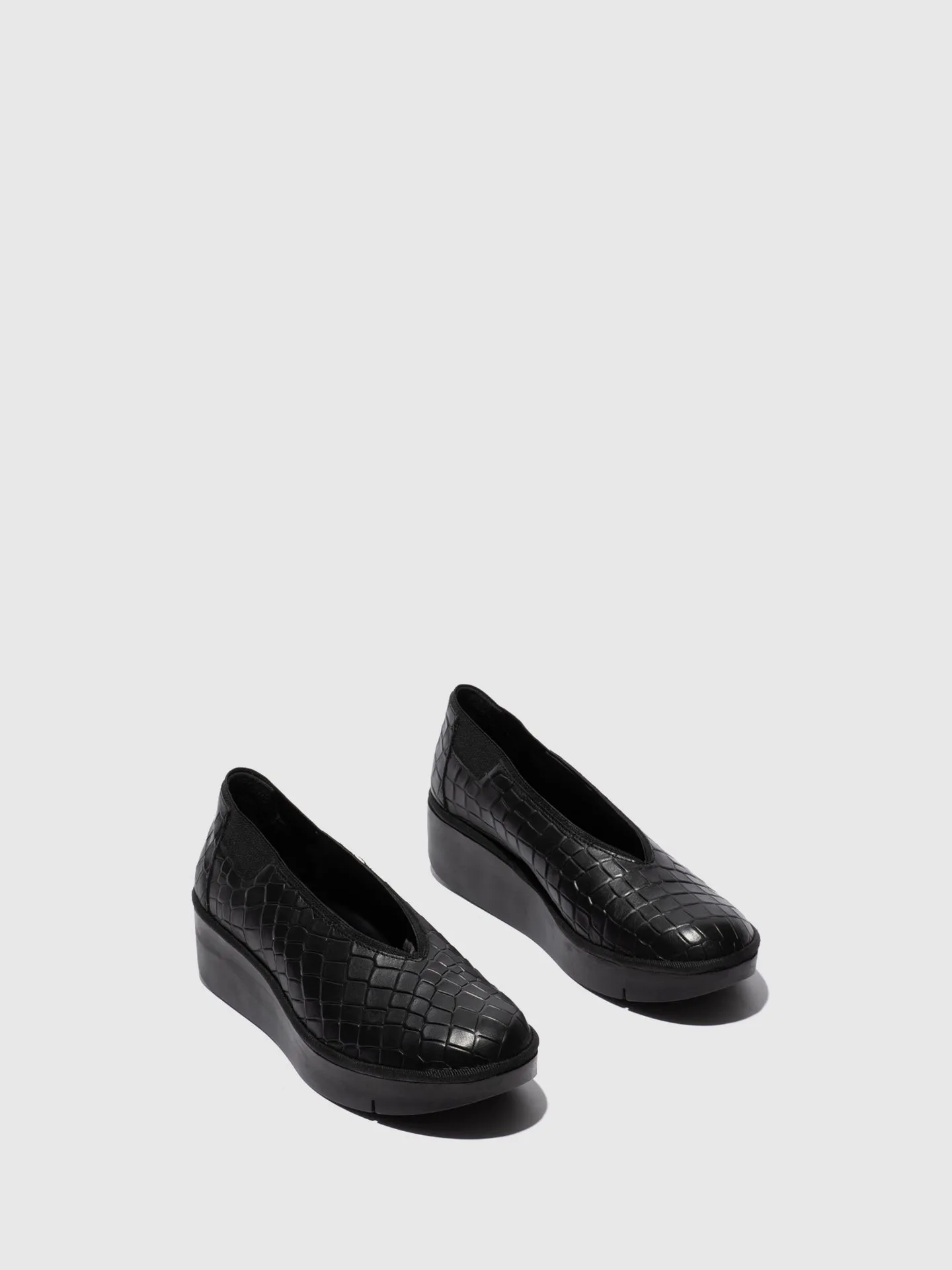 Slip-on Shoes JURY470FLY BLACK (BLACK ELASTIC)