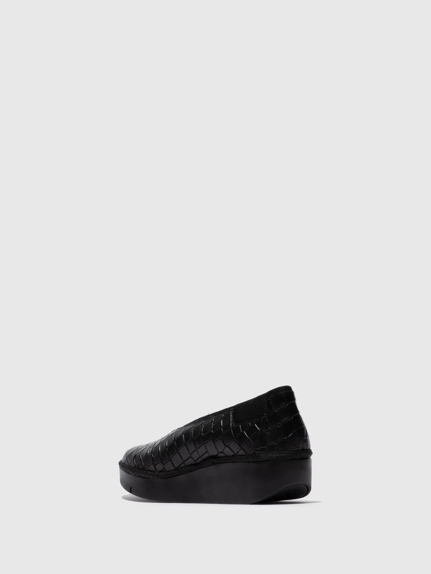 Slip-on Shoes JURY470FLY BLACK (BLACK ELASTIC)