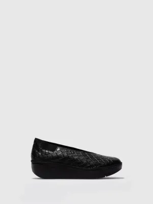 Slip-on Shoes JURY470FLY BLACK (BLACK ELASTIC)