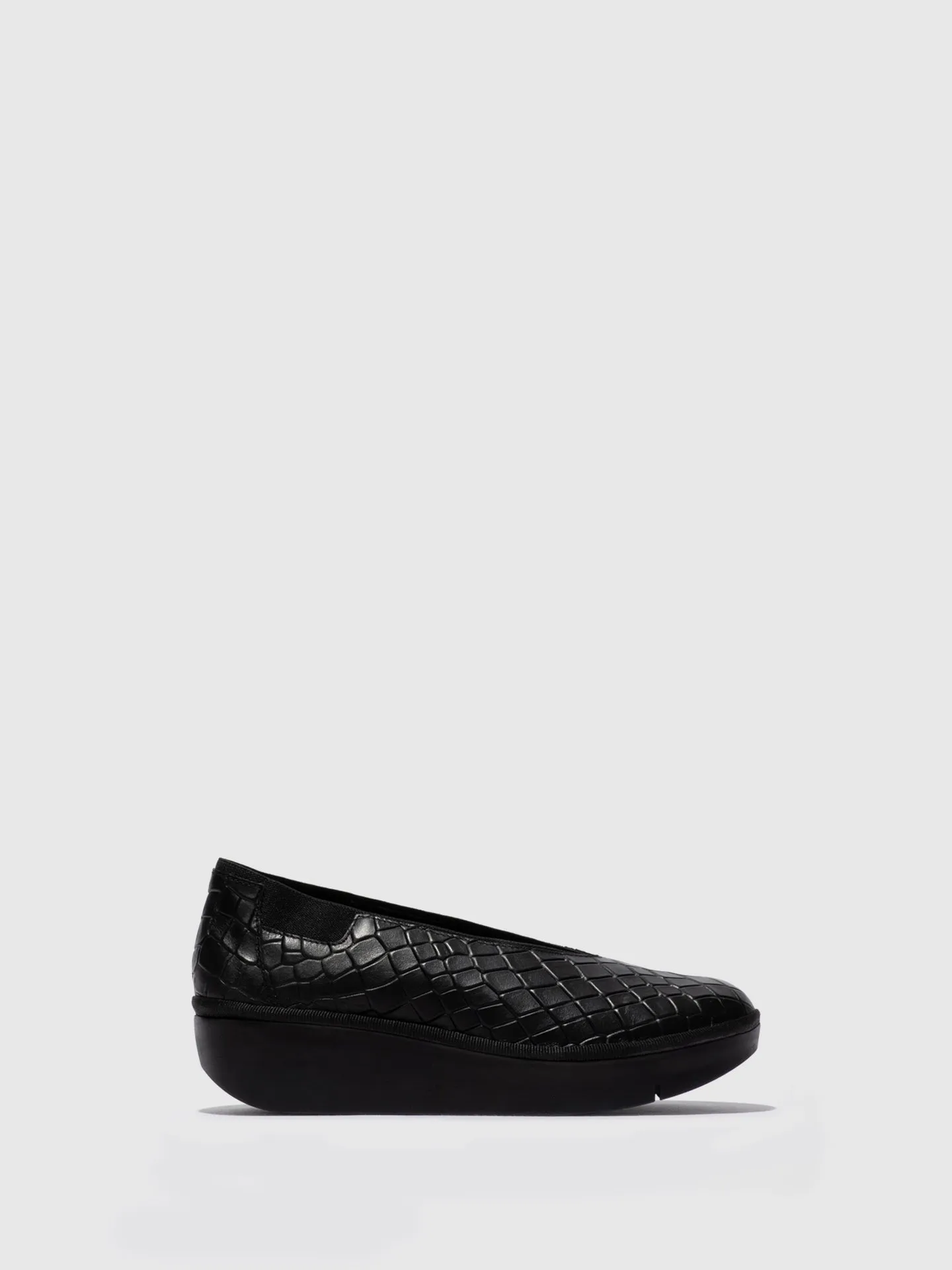 Slip-on Shoes JURY470FLY BLACK (BLACK ELASTIC)